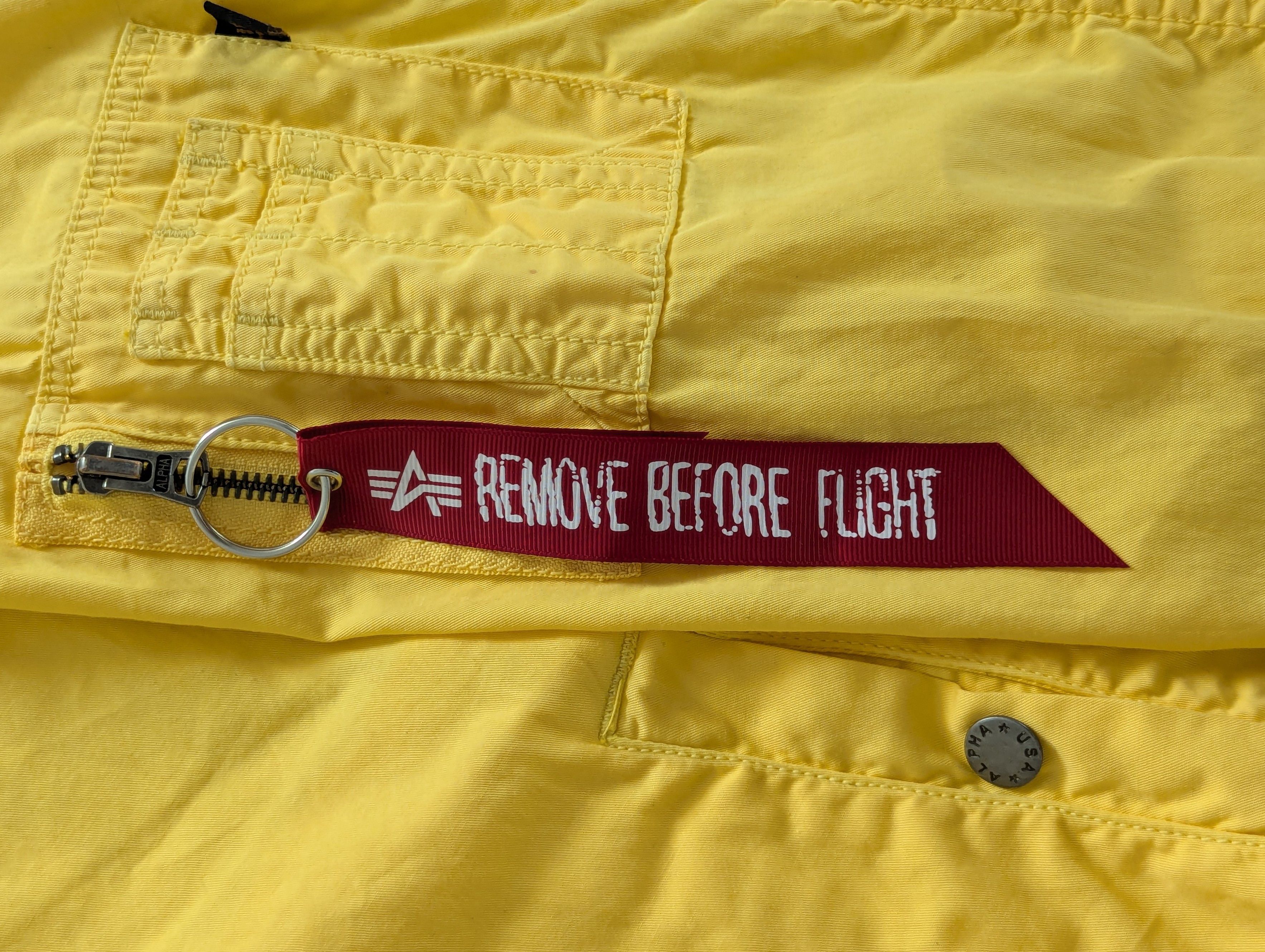 Alpha Industries Alpha Industries MA-1 Yellow Light Bomber Jacket Size L Size US L / EU 52-54 / 3 - 13 Thumbnail