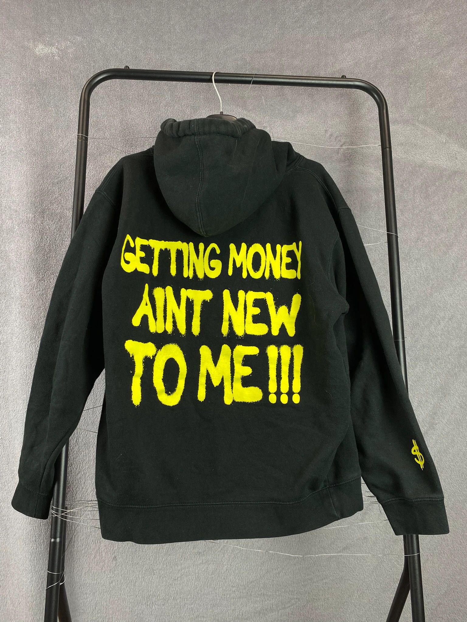 Other Dame Dolla Spellout Hoodie Y2K Grey S Size US S / EU 44-46 / 1 - 2 Thumbnail