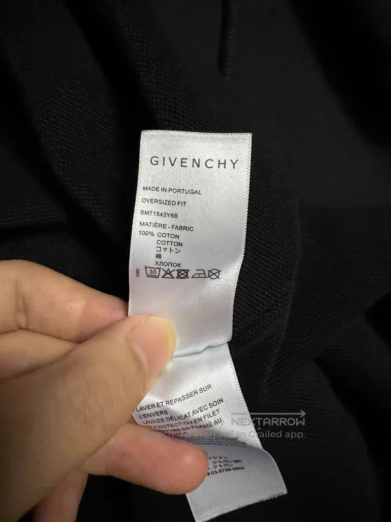 Givenchy Givenchy Distressed Hooded Sweatshirt Jacket Size US L / EU 52-54 / 3 - 8 Thumbnail