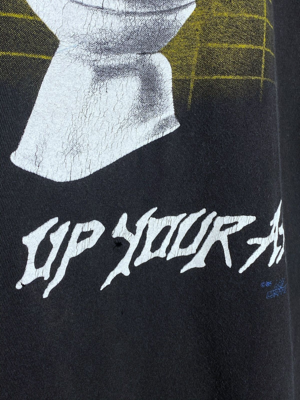 1985 Metallica Metal Up Your Ass Size Medium Kanye West Wear