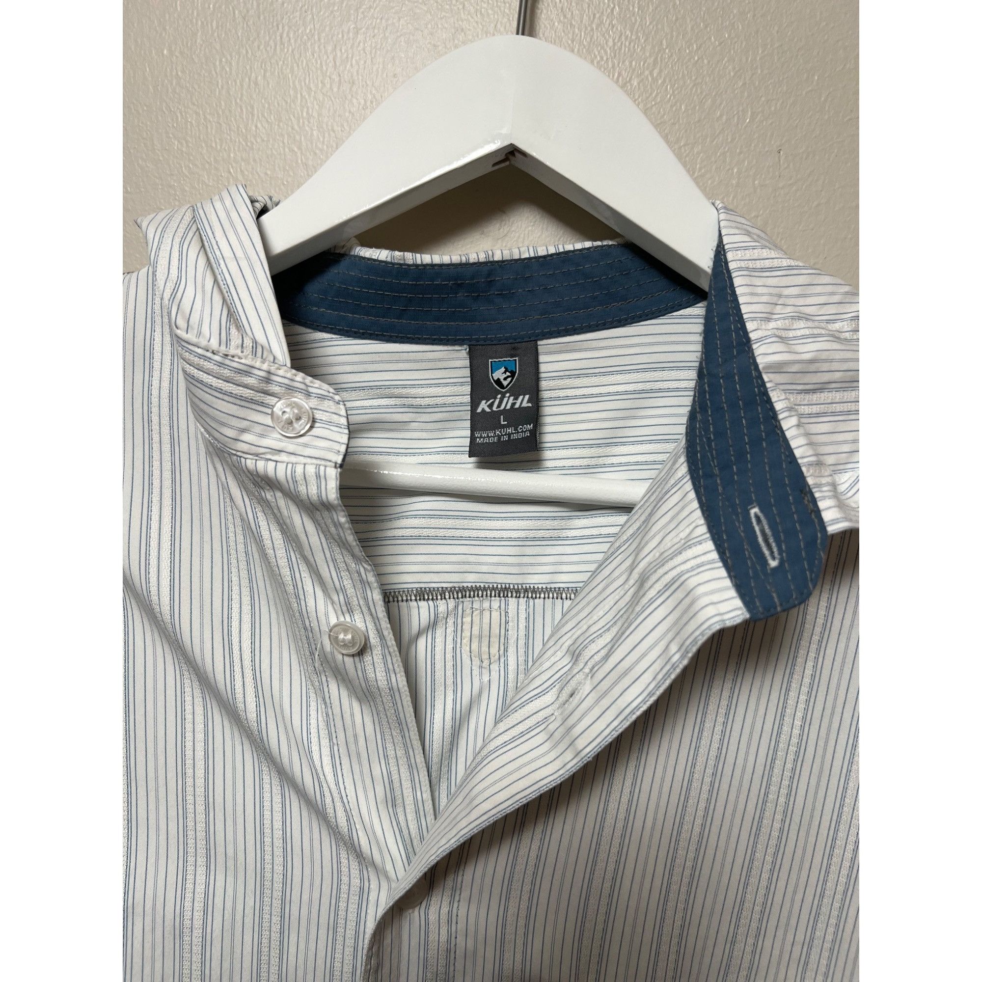 Kuhl Kuhl Hooded Long Sleeve Button Up Shirt - Size L Size US L / EU 52-54 / 3 - 2 Thumbnail