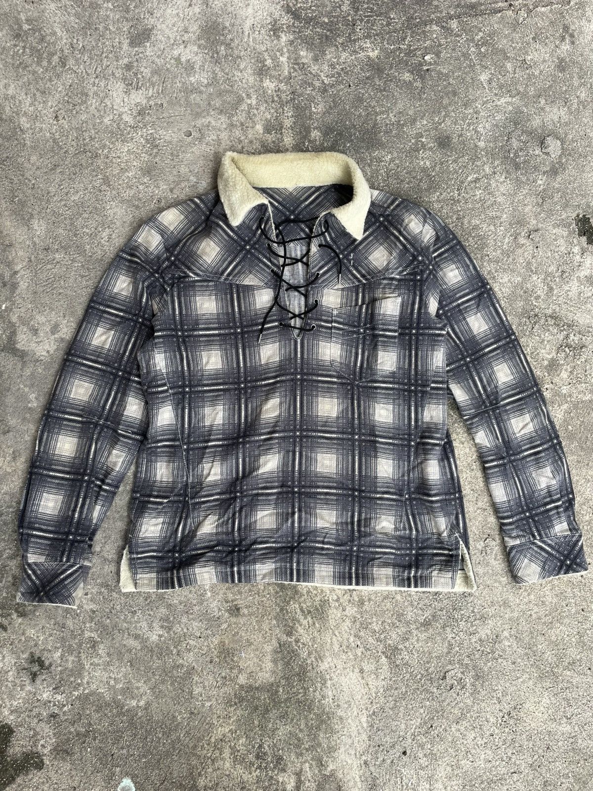 Number (N)ine Number (N)ine F/W 2009 Flannel Pullover Size US L / EU 52-54 / 3 - 1 Thumbnail