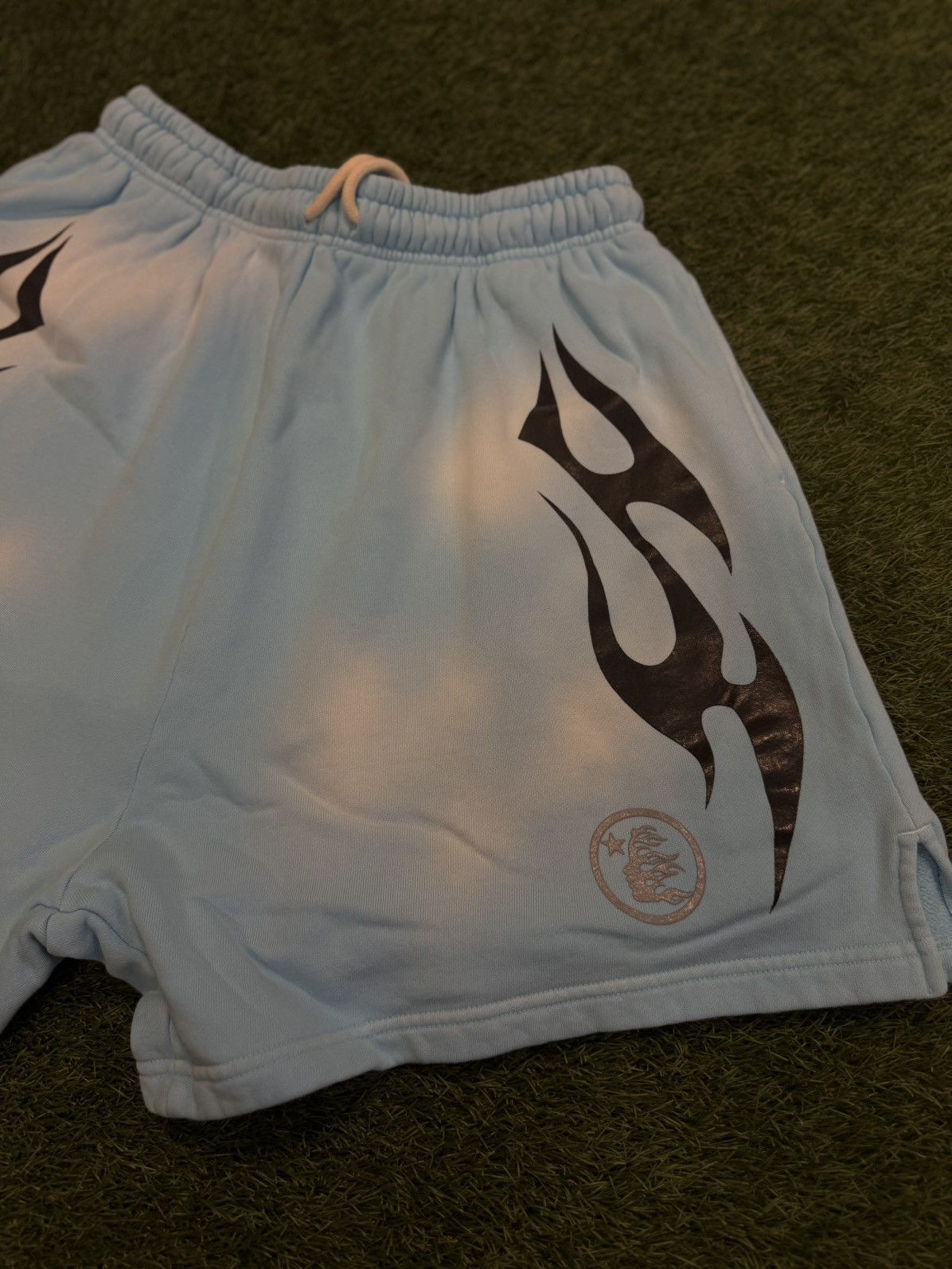 HELLSTAR Hellstar Blue Flame Shorts Size M (Brand NEW) Size US 30 / EU 46 - 4 Thumbnail