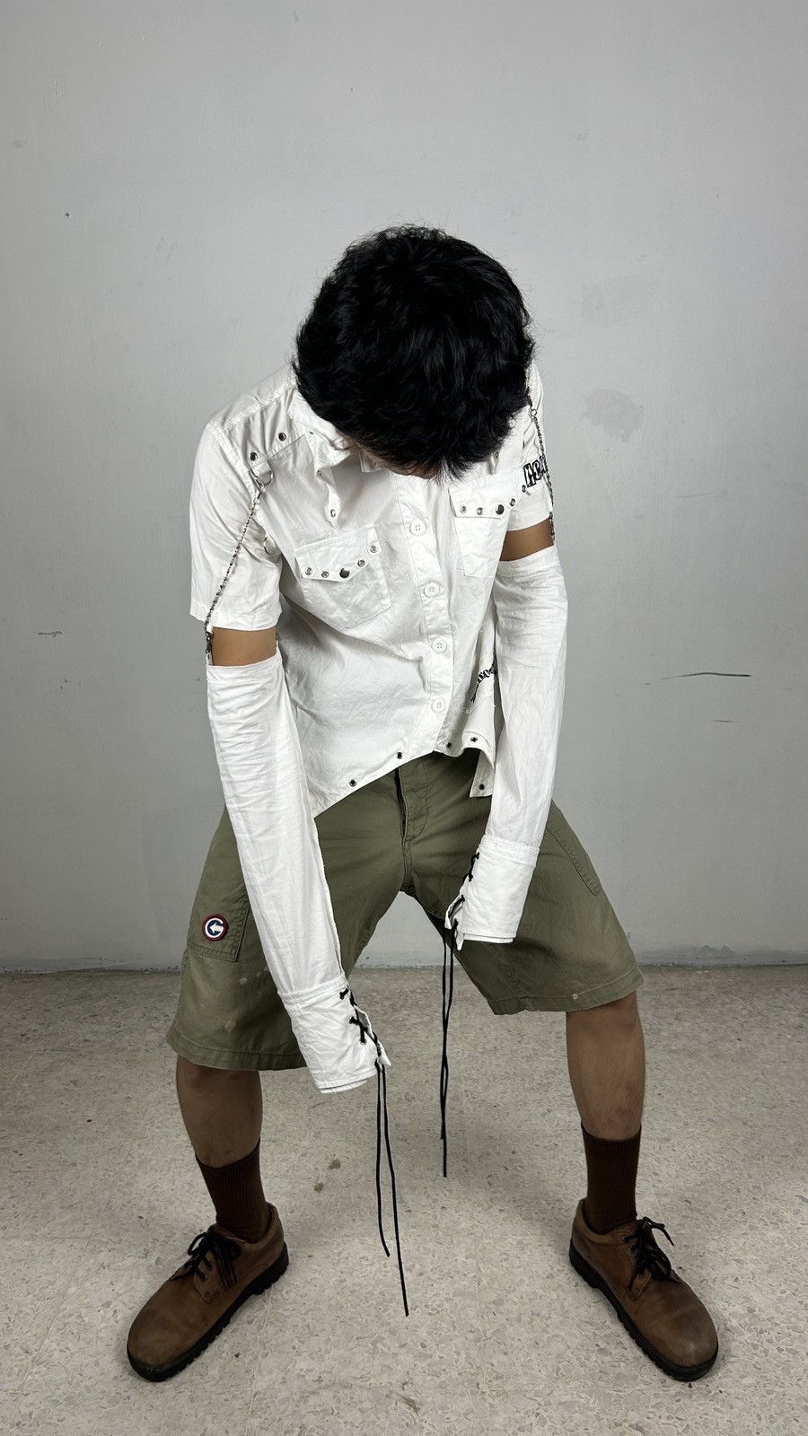 Japanese Brand × Seditionaries ACDC Rag - Bondage Shirt Size US M / EU 48-50 / 2 - 5 Thumbnail