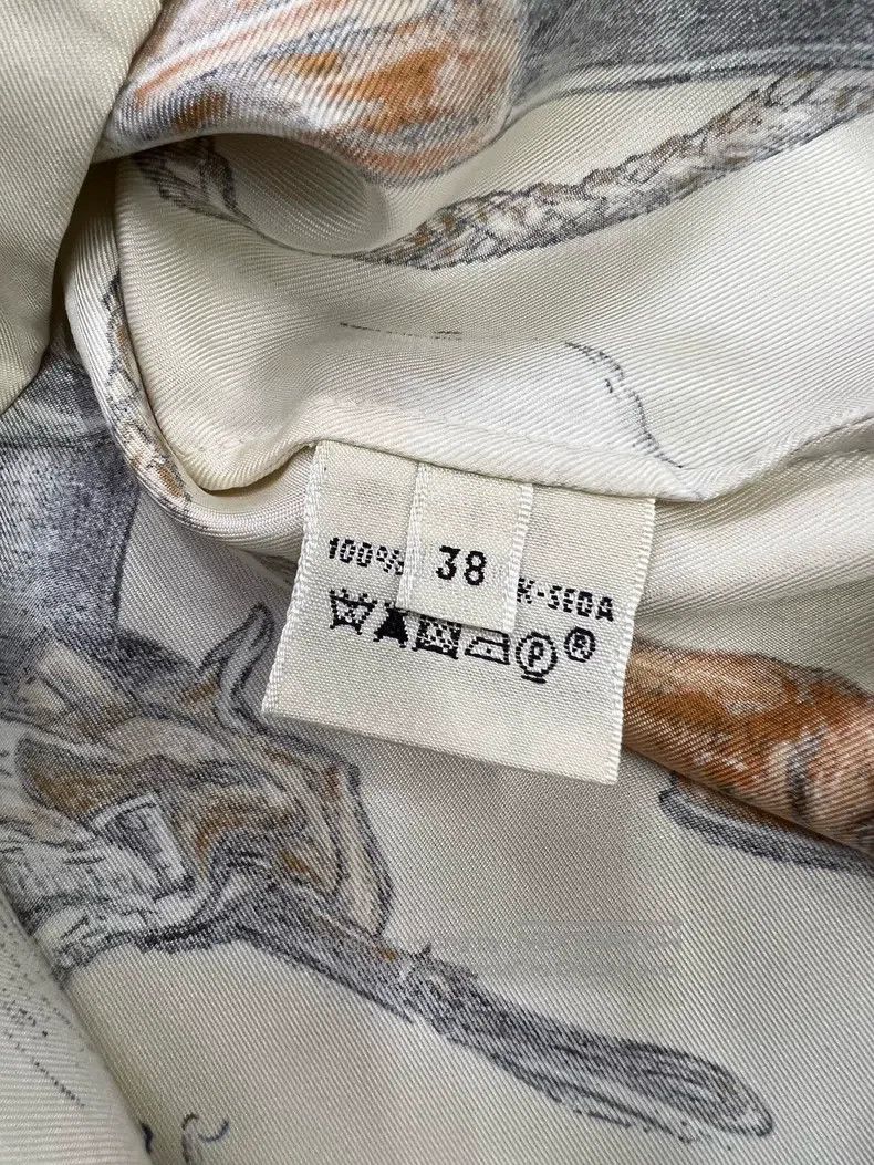 Hermes Hermes Silk Printed Top Size XS / US 0-2 / IT 36-38 - 5 Thumbnail