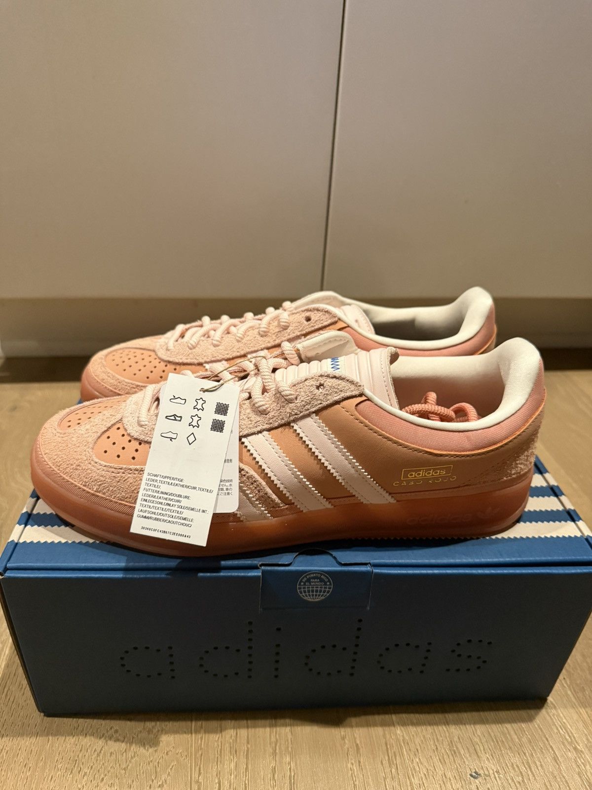 Adidas adidas Bad Bunny x Gazelle Indoor Cabo Rojo Size US 10 / EU 43 - 3 Thumbnail