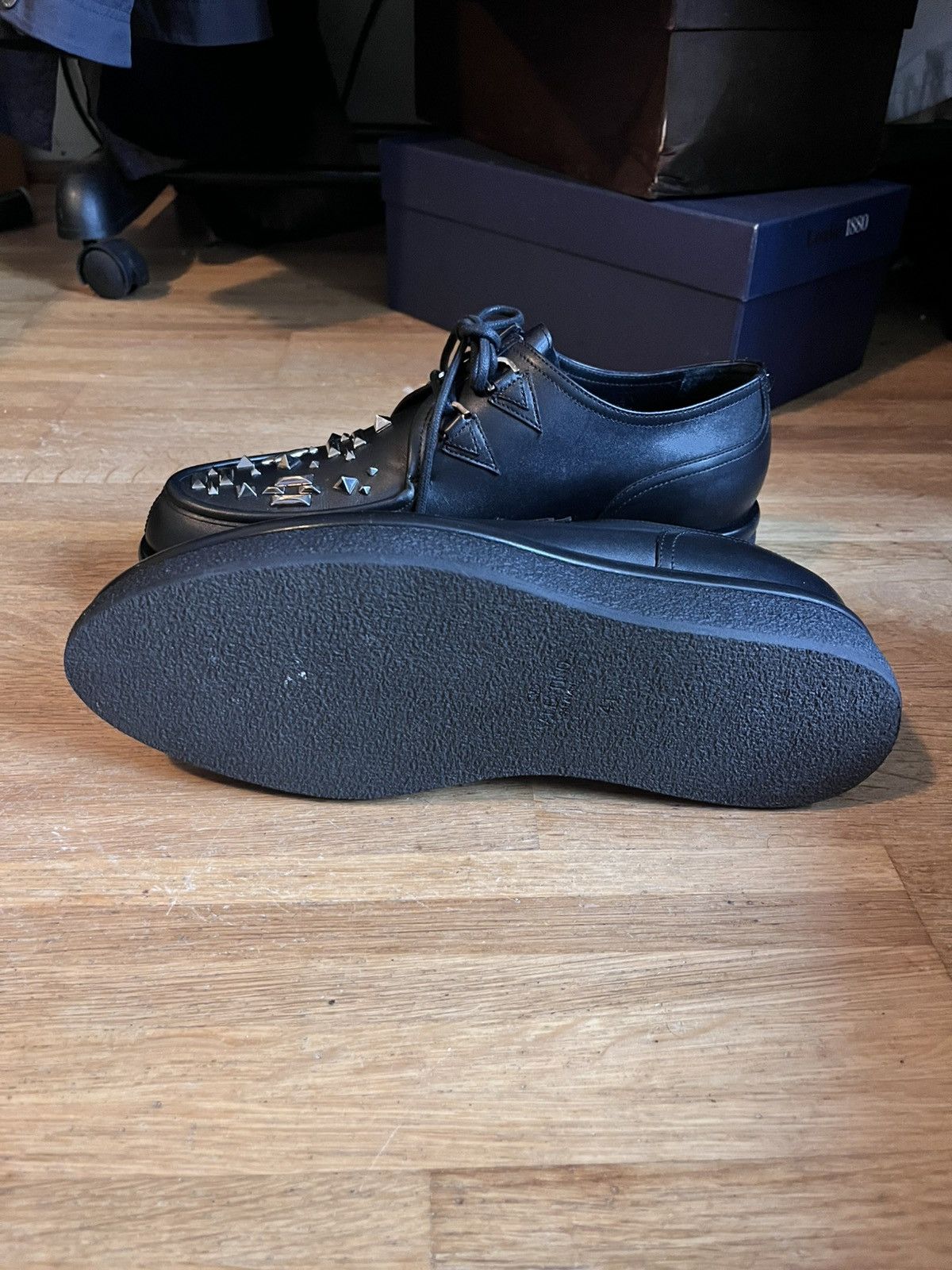 Valentino *BNIB* Valentino studded creepers - derby shoes size 41 Size US 8 / EU 41 - 3 Thumbnail