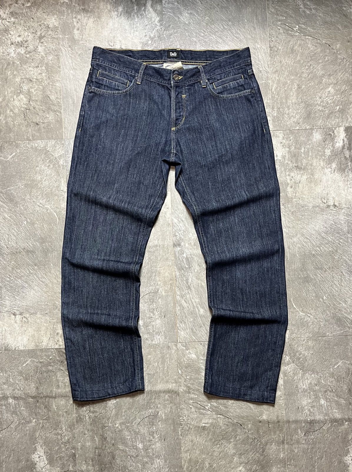 Dolce & Gabbana Dolce Gabbana Vintage Denim Jeans Baggy Faded Size US 34 / EU 50 - 8 Thumbnail