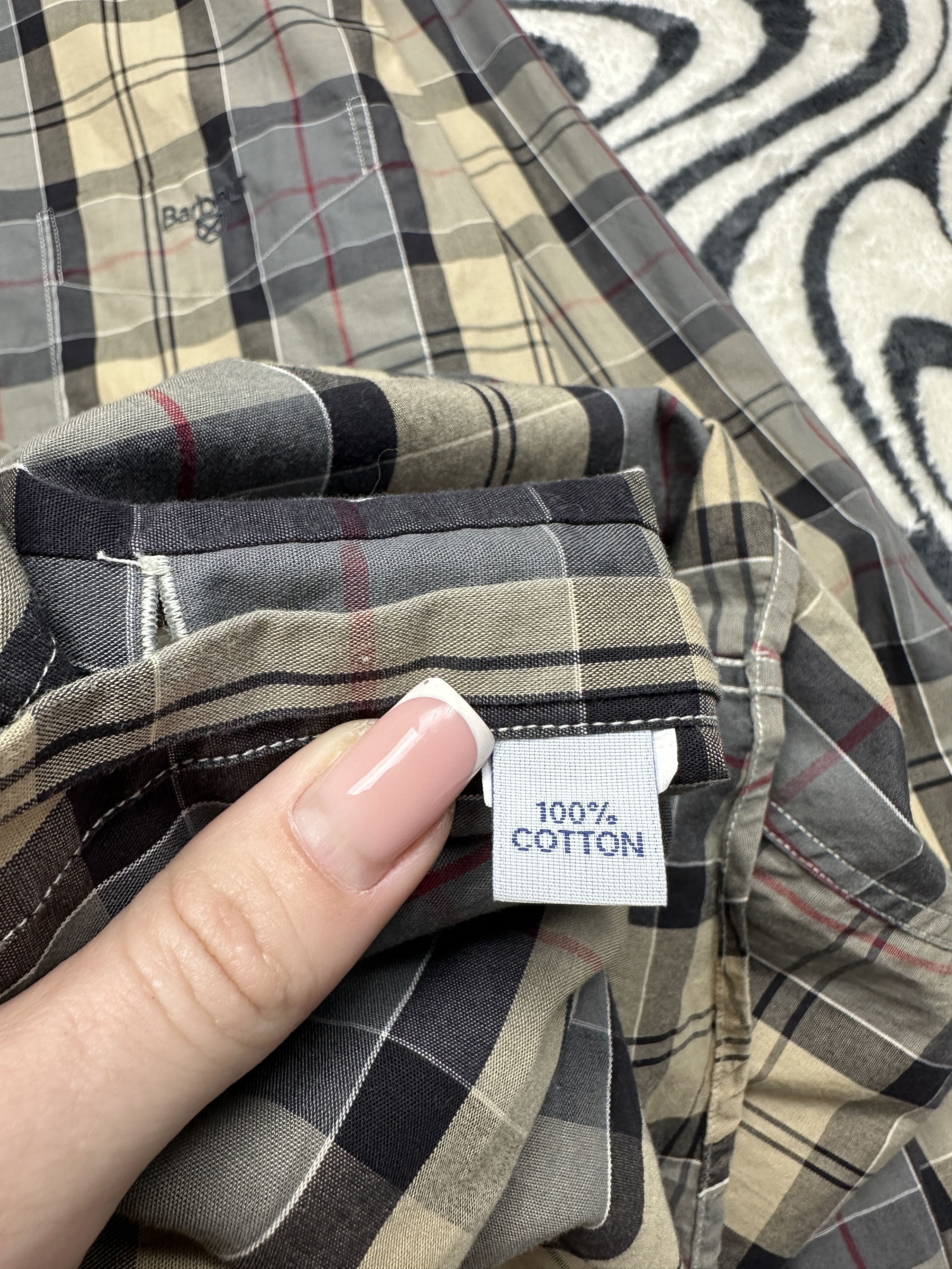Barbour Barbour Tartan Vintage Mens Plaid Shirt Size US S / EU 44-46 / 1 - 5 Thumbnail
