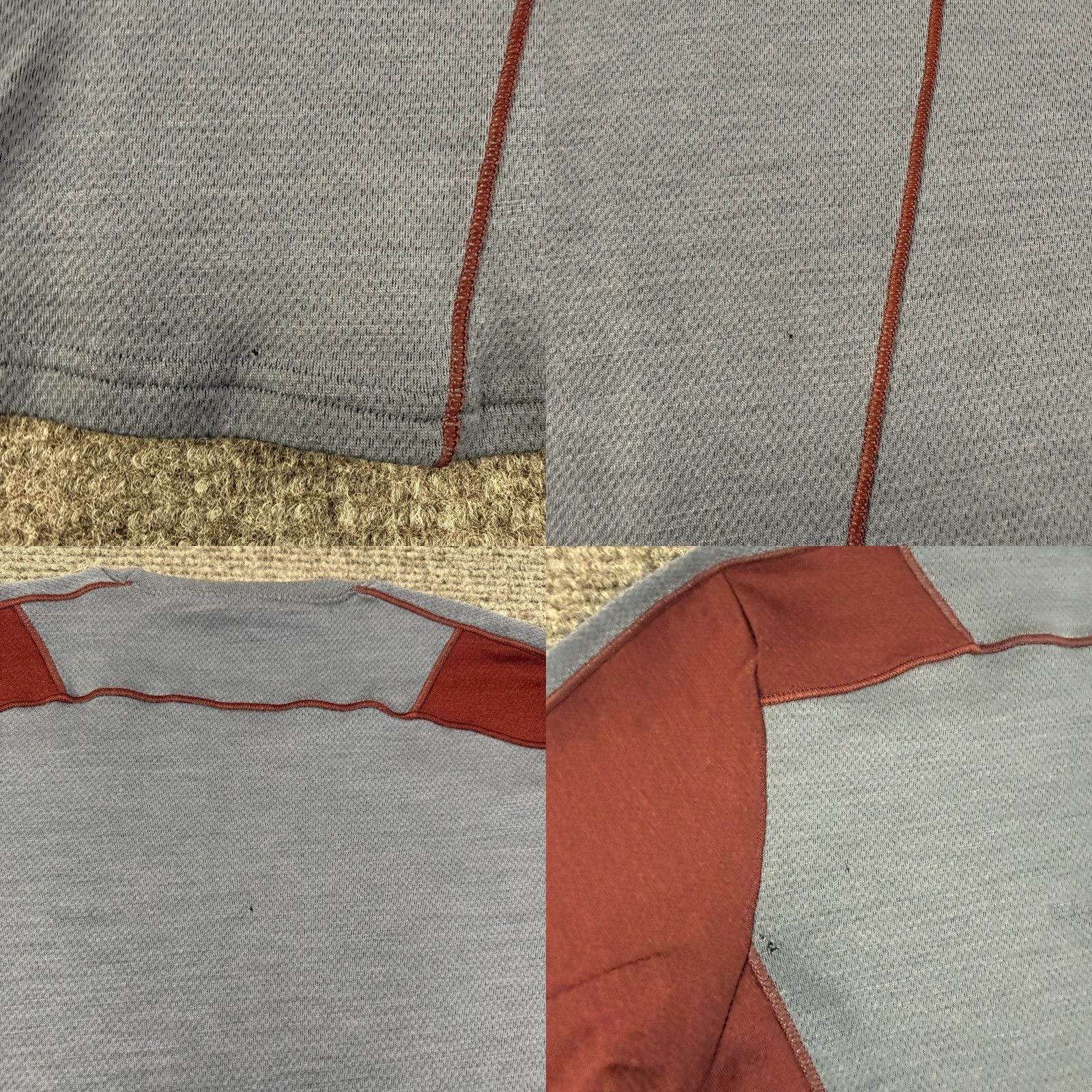 Helly Hansen Helly Hansen Shirt Mens Medium Blue Maroon Long Sleeve Wool Thermal Base Layer Size US M / EU 48-50 / 2 - 9 Thumbnail