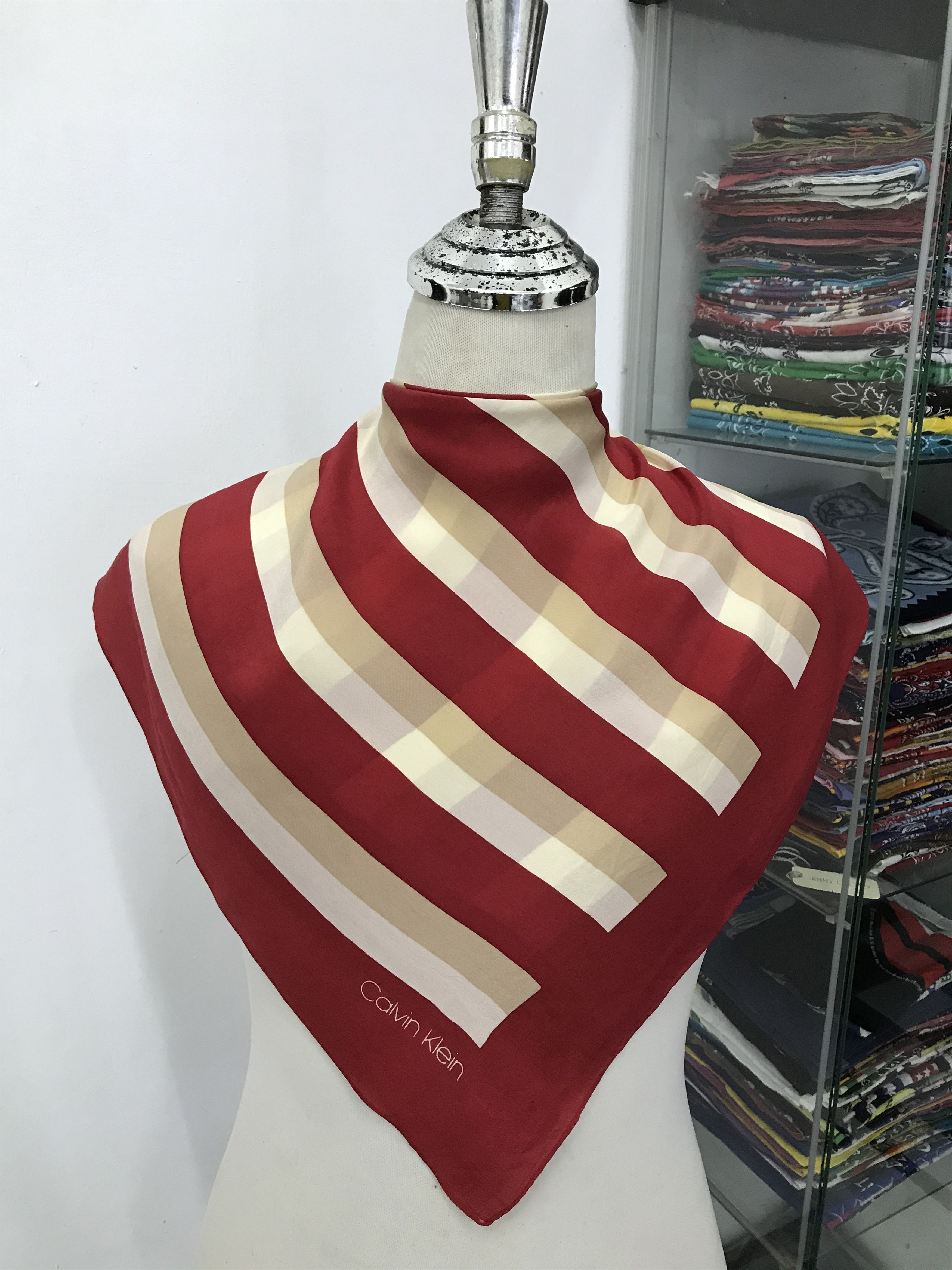 Vintage Calvin Klein Silk scarf