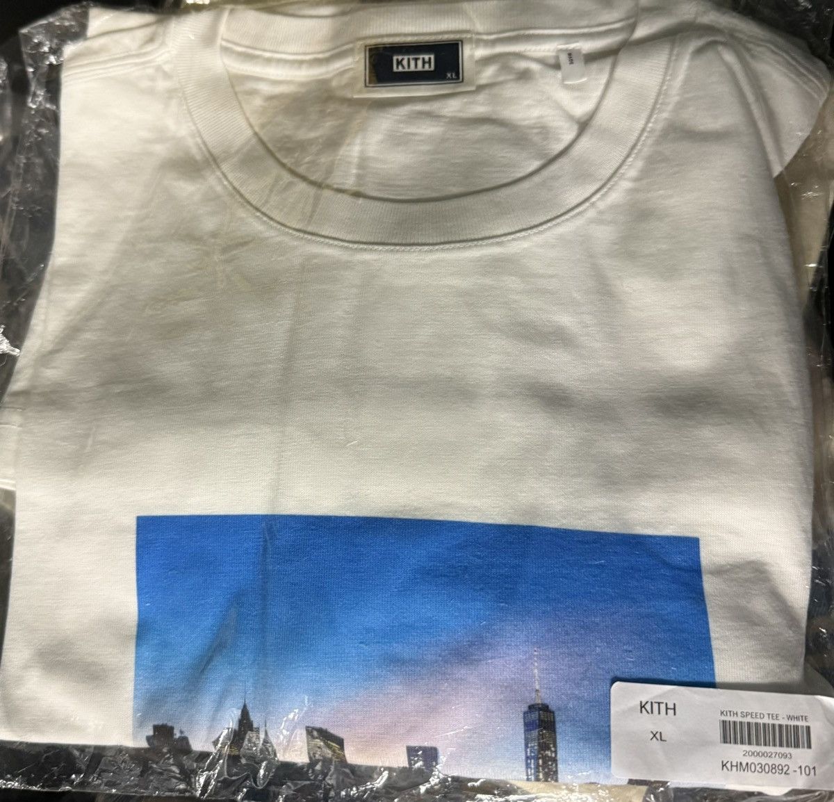 Kith Kith & Kin Speed Tee Logo T-Shirt White Men’s Size XL Size US XL / EU 56 / 4 - 4 Thumbnail