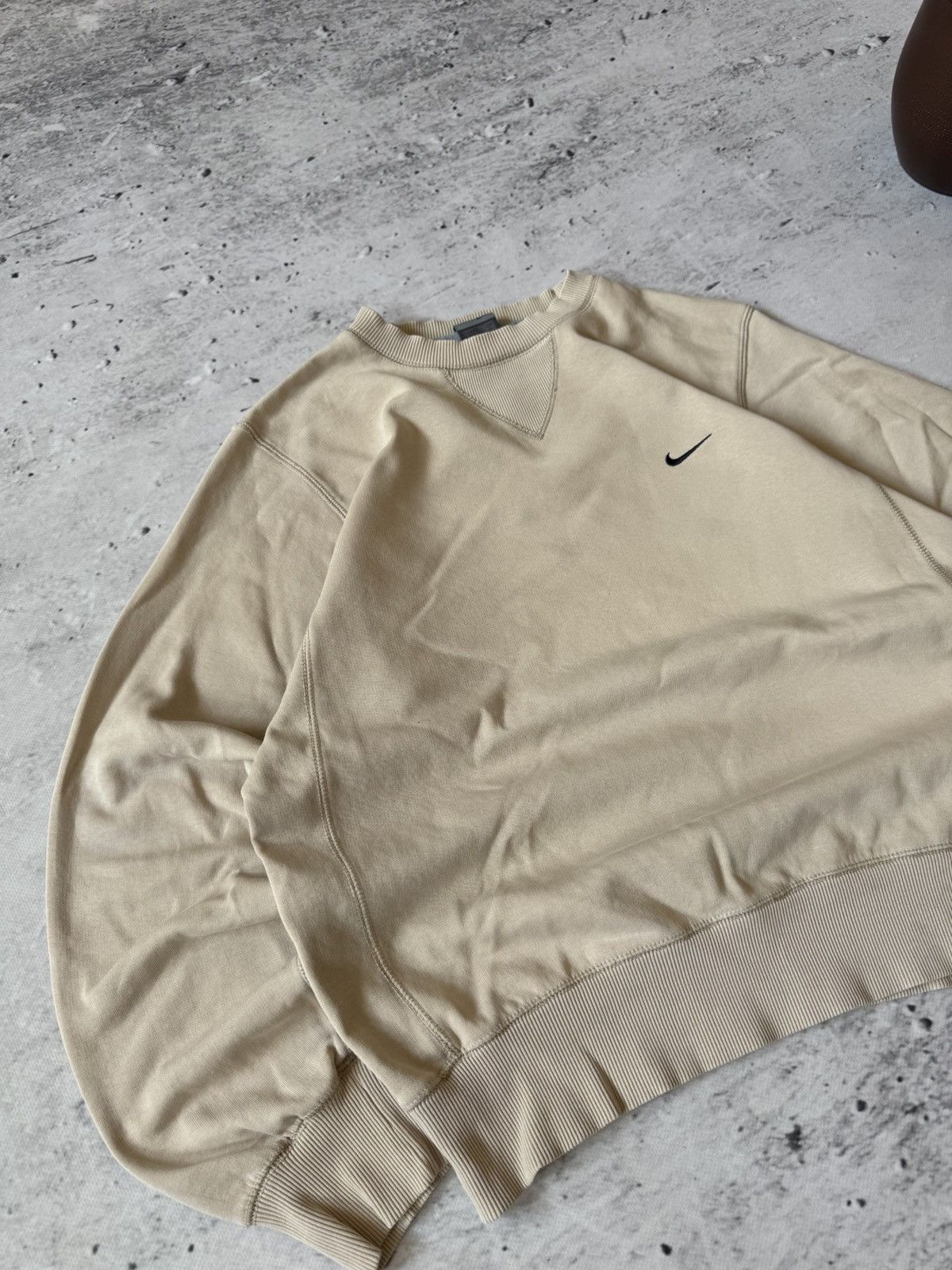 Nike × Vintage NIKE VINTAGE 00s y2k OVERSIZE BAGGY SWEATSHIRT CENTER LOGO Size US S / EU 44-46 / 1 - 2 Thumbnail