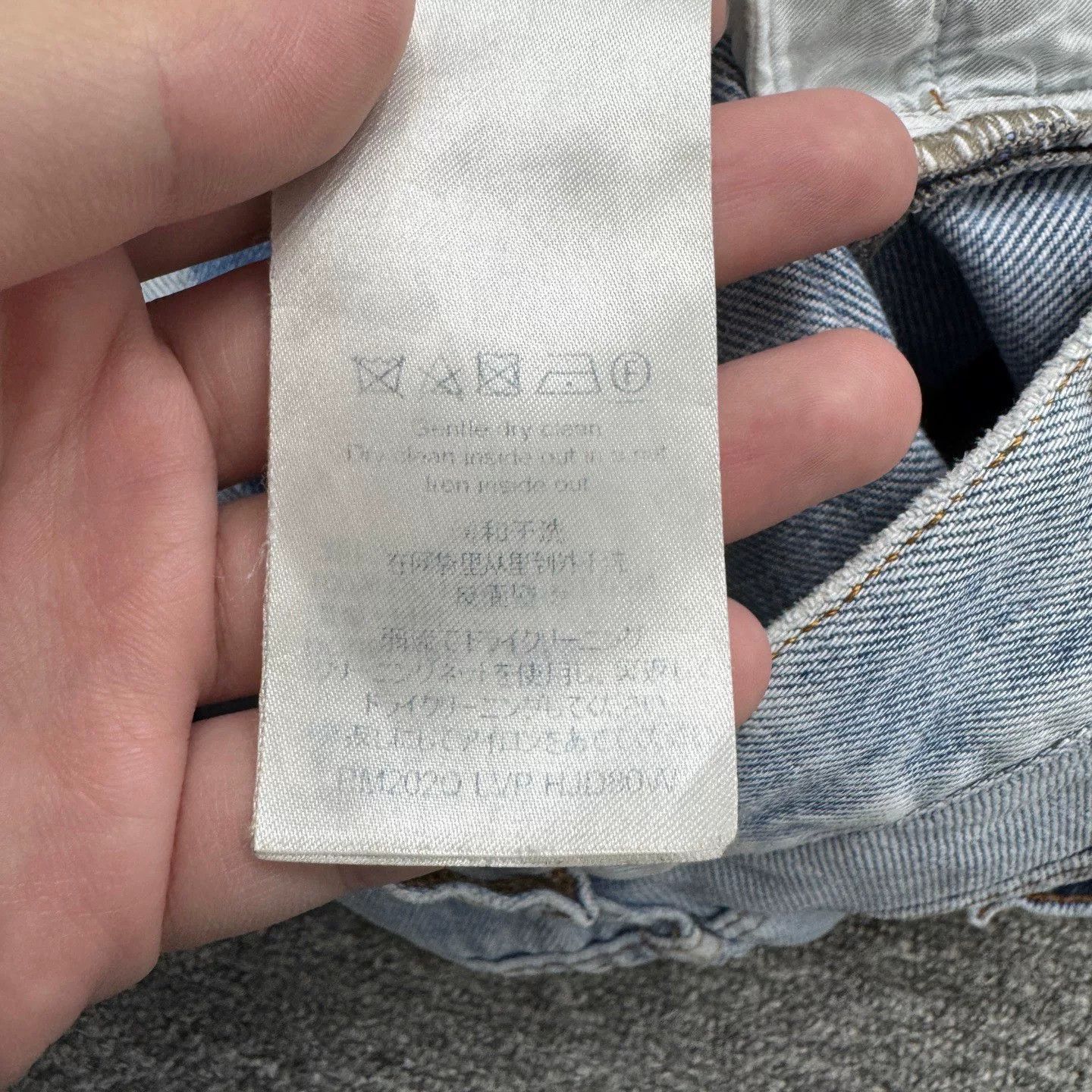 Louis Vuitton louis vuitton vintage washed denim pants. Size US 32 / EU 48 - 5 Thumbnail