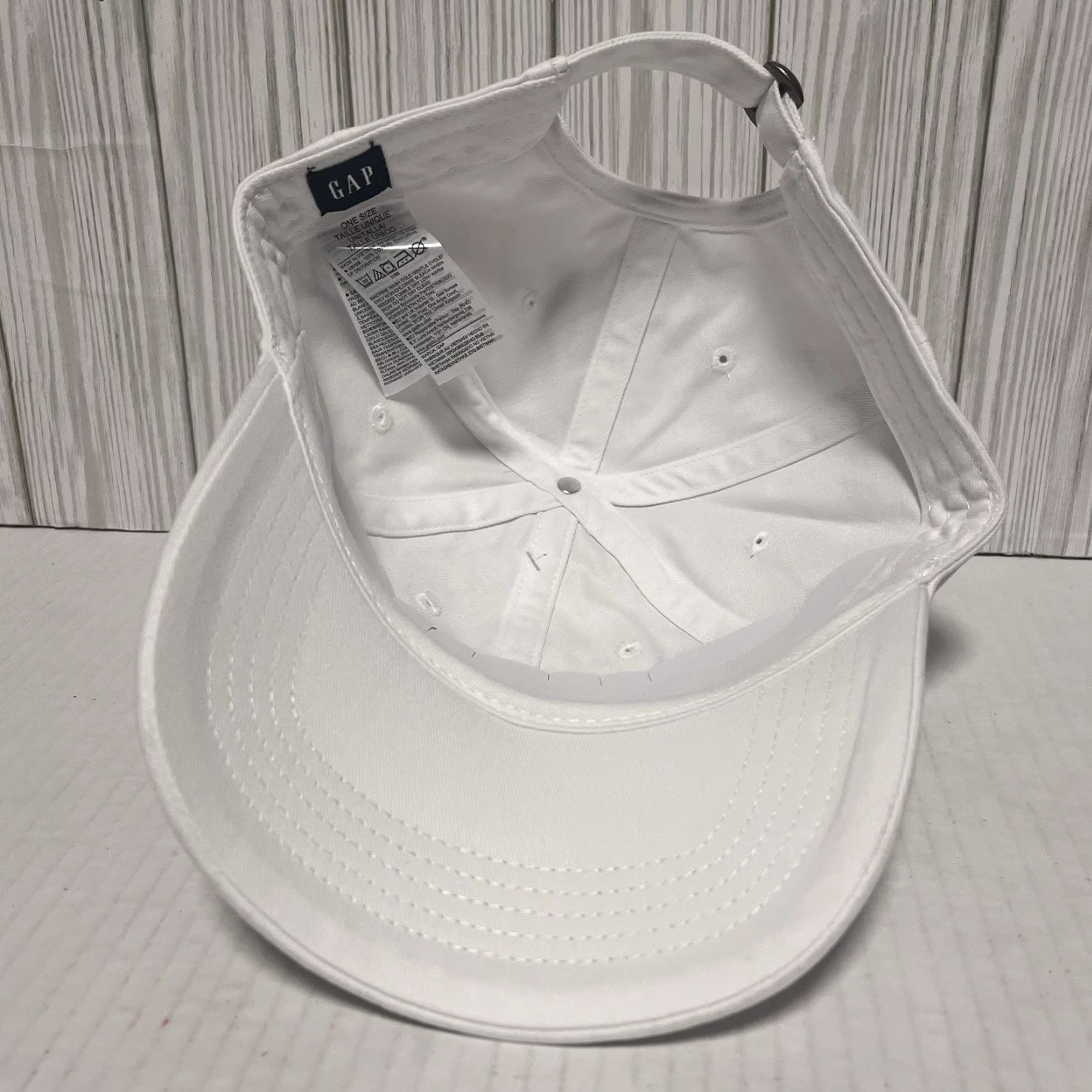 Gap GAP Hat Cap Strap Back Adjustable 4th Of July Red White Blue USA Sports Dad Hat Mens One Size White Size ONE SIZE - 6 Thumbnail