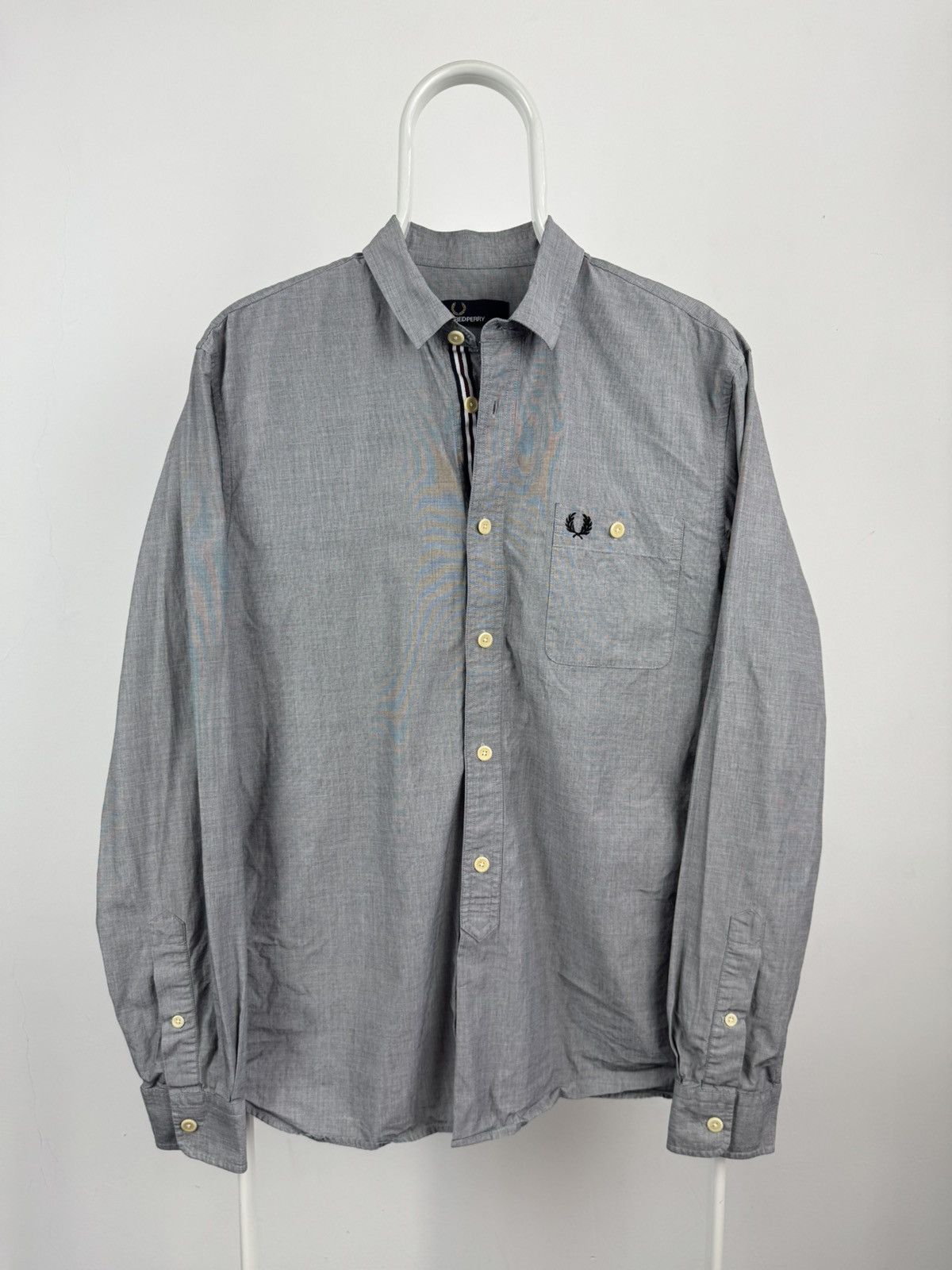 Fred Perry Fred Perry Long Sleeve Shirt Size US M / EU 48-50 / 2 - 1 Thumbnail