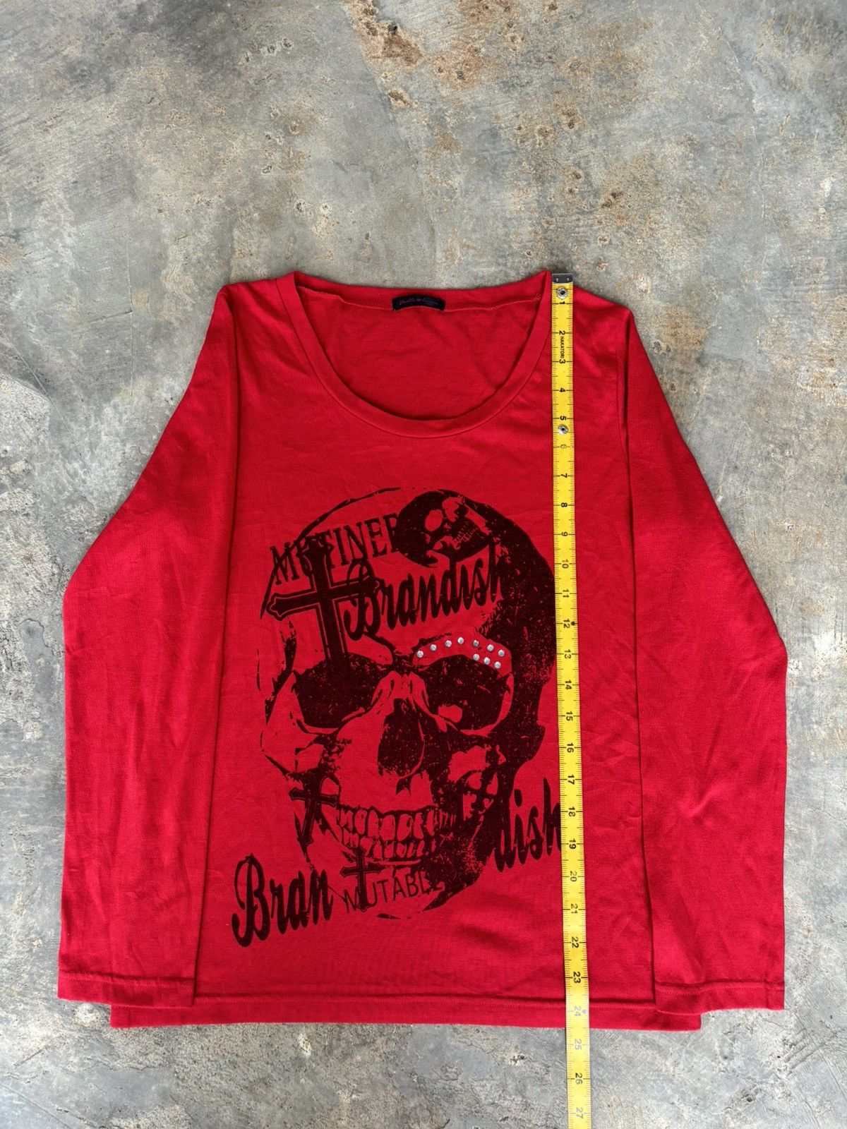 Hysteric Glamour × If Six Was Nine × Japanese Brand Y2k Poem Skull Ifsixwasnine Punk Style Longsleeve Size US L / EU 52-54 / 3 - 10 Thumbnail