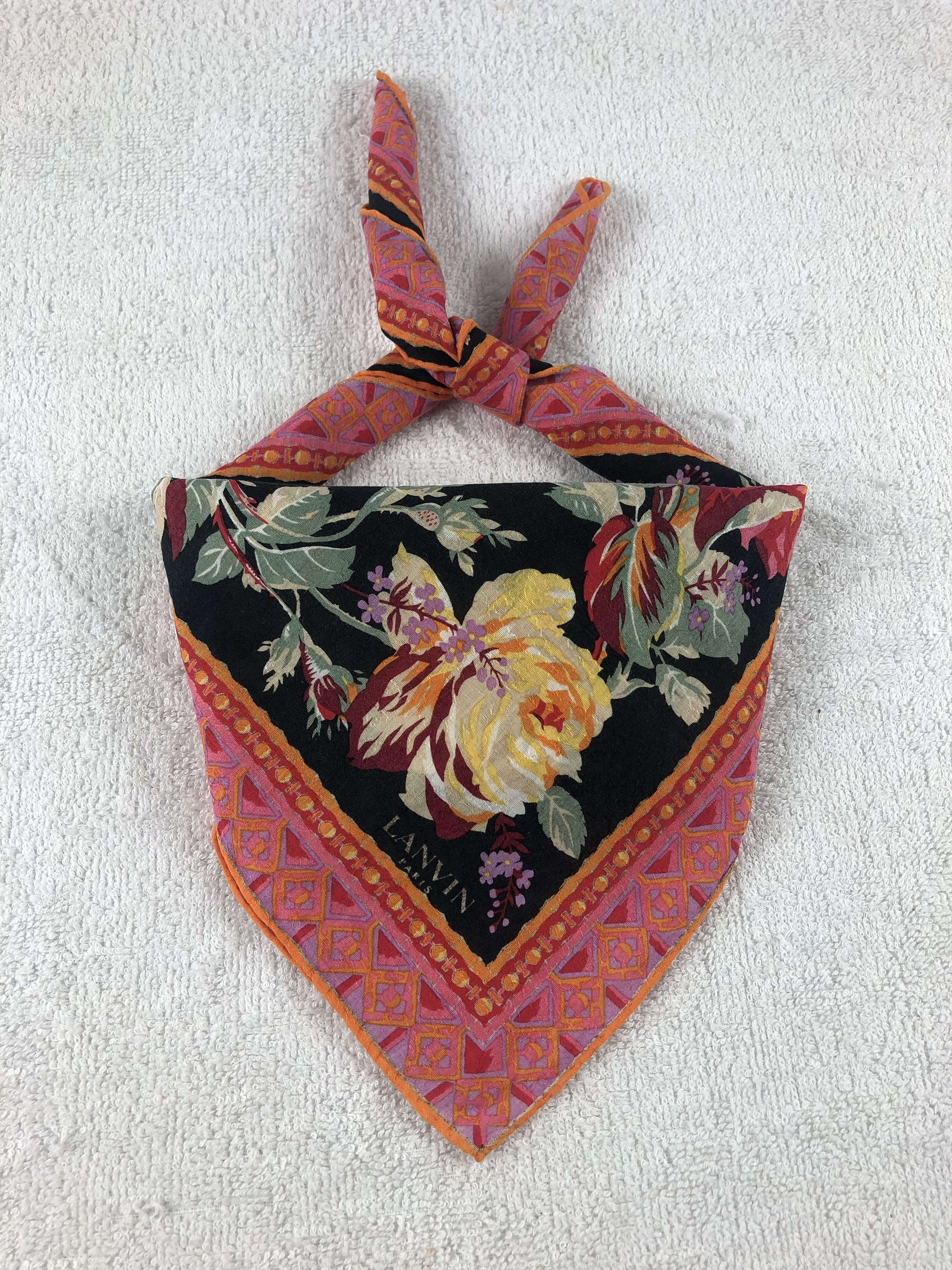Lanvin Handkerchief / Bandana / Neckerchief
