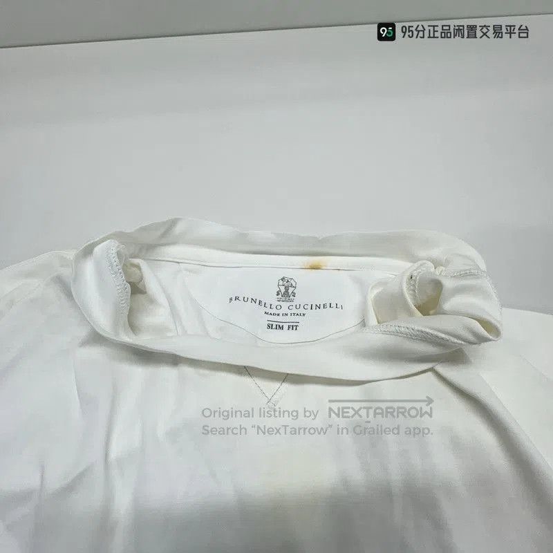 Brunello Cucinelli Brunello Cucinelli Logo Crew Neck Short Sleeve T. Size US M / EU 48-50 / 2 - 4 Thumbnail
