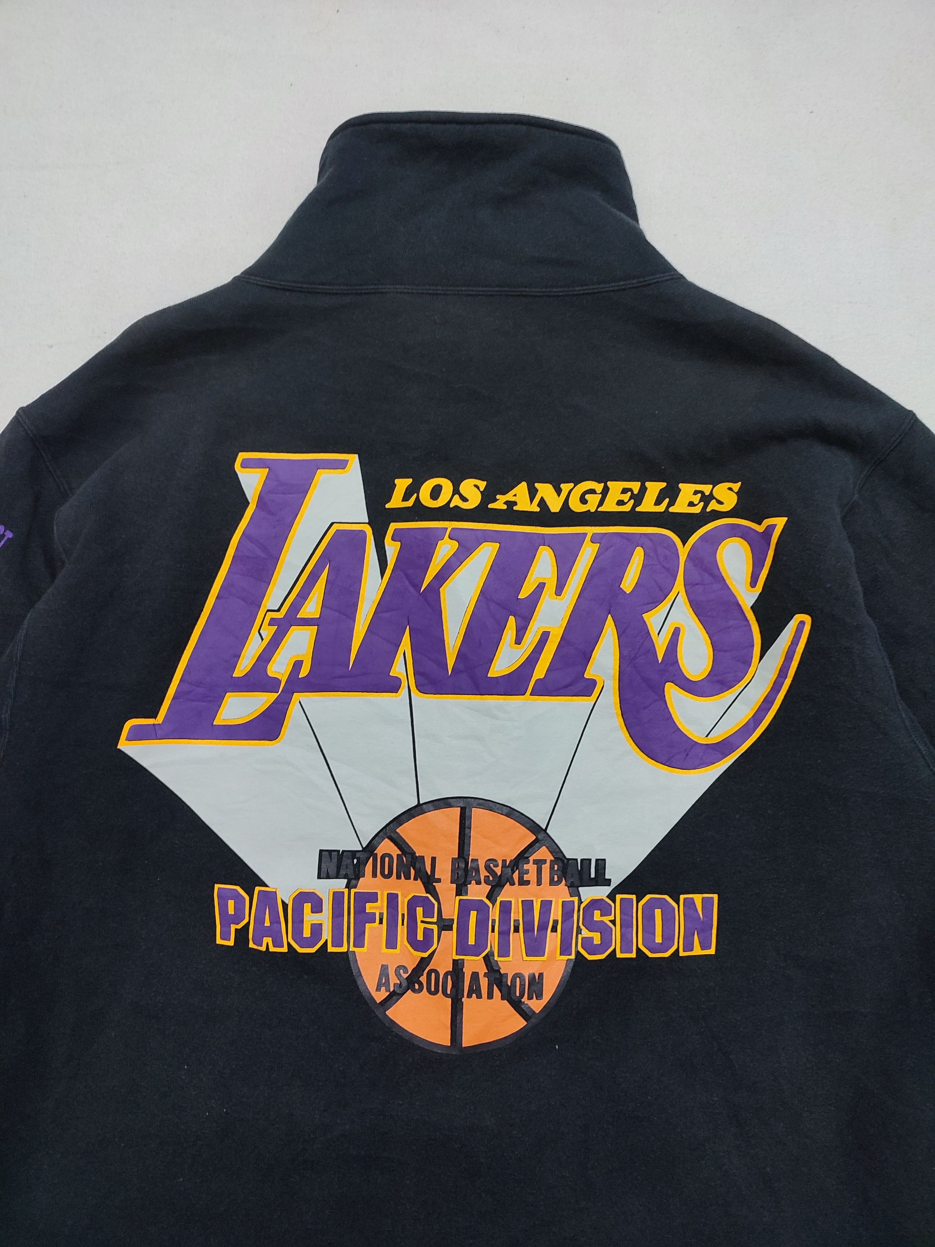NBA × Vintage Vintage 1990s LA Lakers NBA Official Product Jacket Size US M / EU 48-50 / 2 - 11 Thumbnail