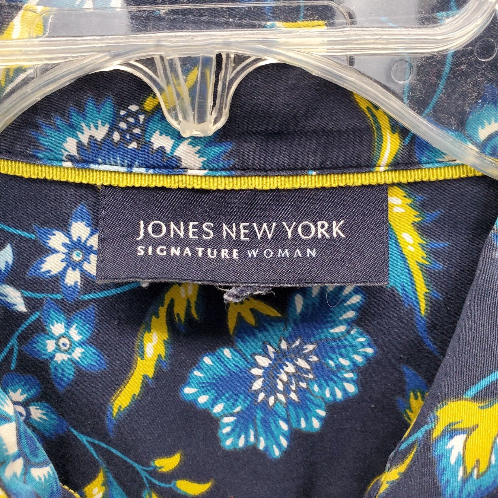 Jones New York Jones New York Casual Shirt Womens Multi Floral Long Sleeve Collared Button Up XS? No. Size XL / US 12-14 / IT 48-50 - 5 Thumbnail