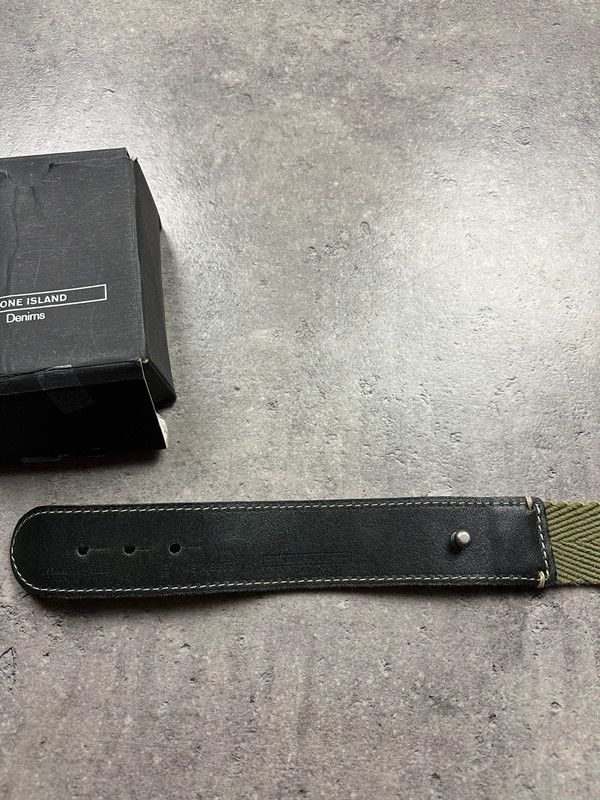 Stone Island Stone Island belt mens green black Size ONE SIZE - 5 Thumbnail