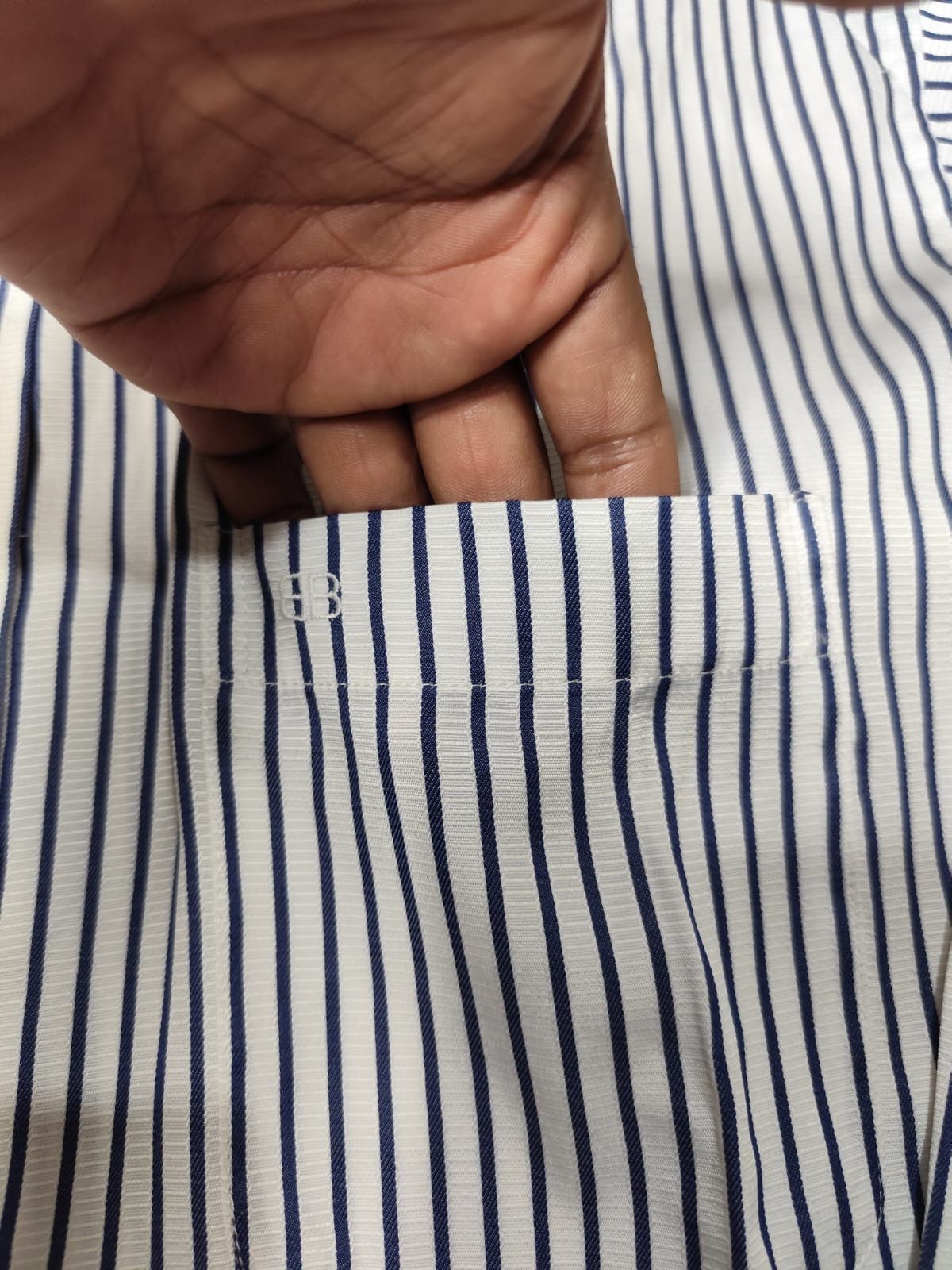 Balenciaga × Vintage Vintage Balenciaga long sleeve shirt Size US L / EU 52-54 / 3 - 5 Thumbnail