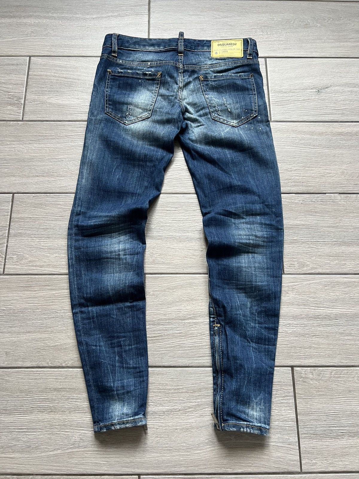 Dsquared2 Dsquared2 Skinny Blue Denim Jeans Pants 40 Size Size 40" / US 18 - 1 Thumbnail