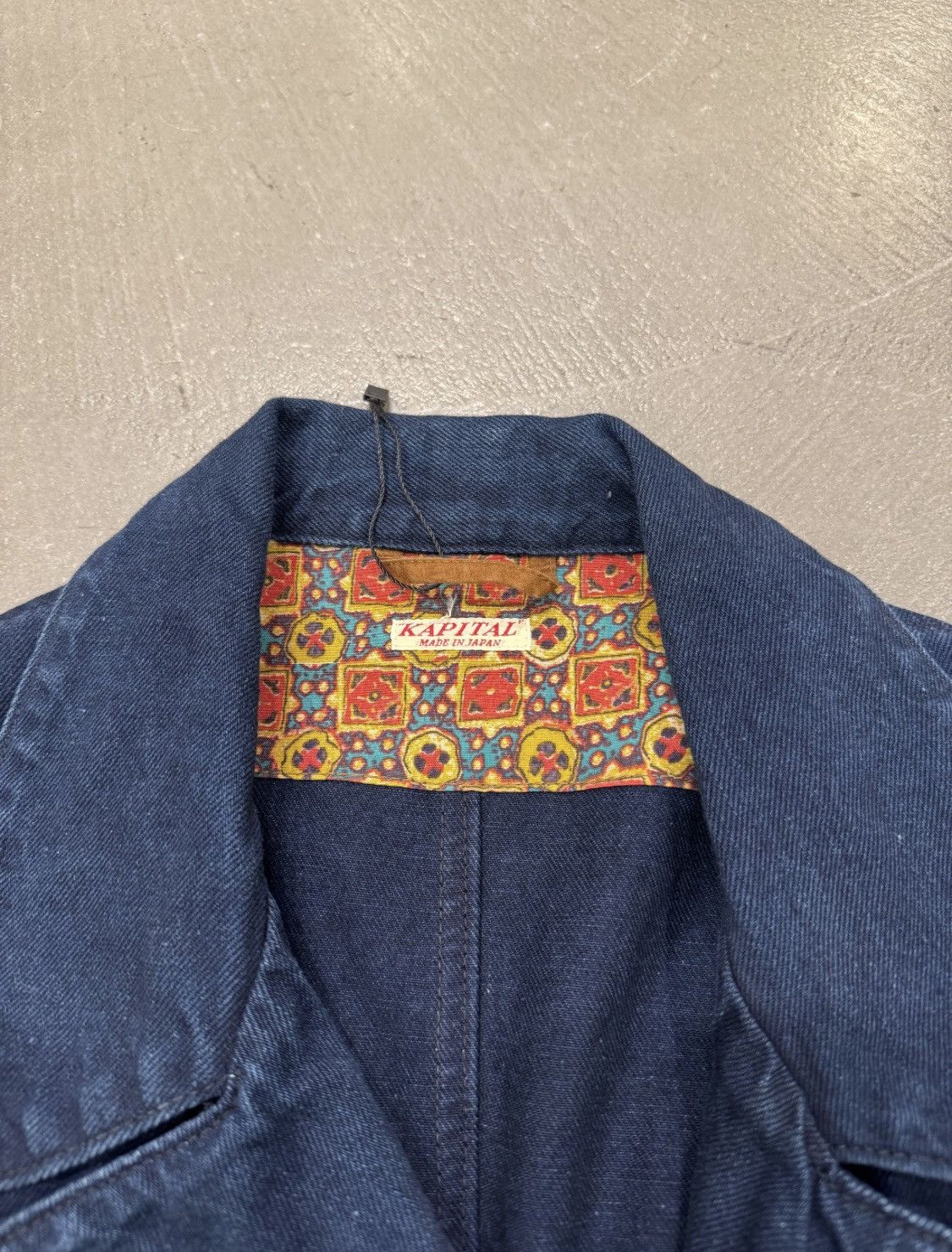 Kapital 2000S Kapital Asymmetrical Denim Coat Size US M / EU 48-50 / 2 - 3 Thumbnail