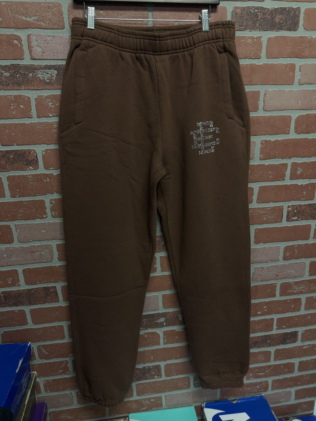Eric Emanuel × Swarovski Eric Emanuel x Swarovski Sweatpants Size Large (NEW) RARE Size US 33 - 5 Thumbnail