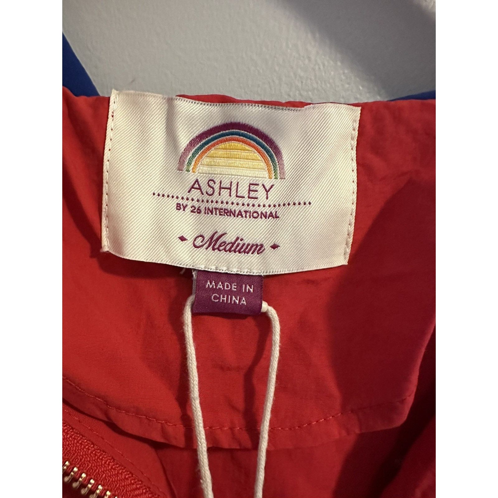 Nordstrom Y2K Ashley by 26 International Colorblock Windbreaker NWT M Size M / US 6-8 / IT 42-44 - 4 Thumbnail