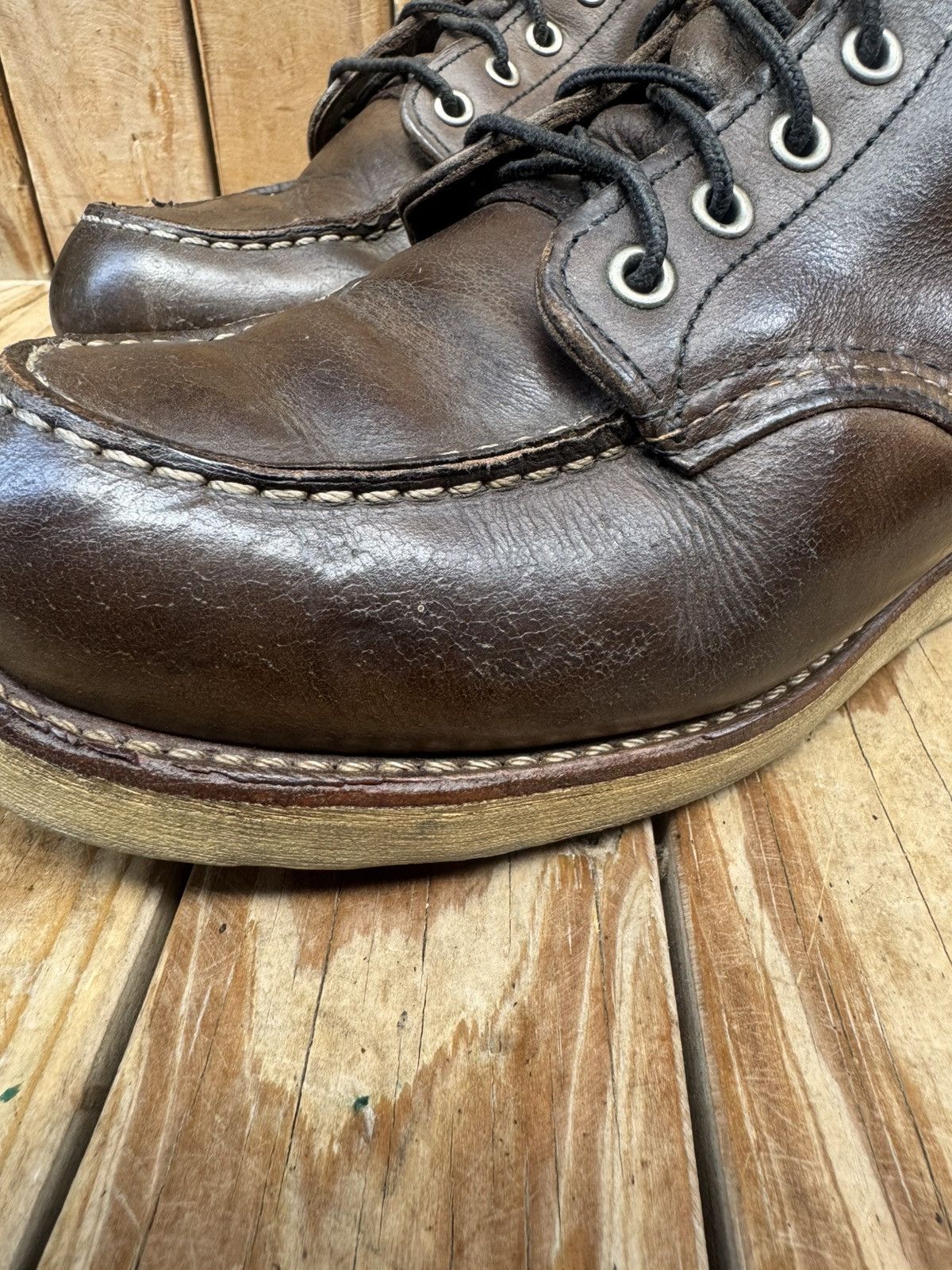 Red Wing Red Wing 8890 Moc Toe Brown Boots US 8 D |UK 7 | EUR 41 Size US 8 / EU 41 - 20 Thumbnail