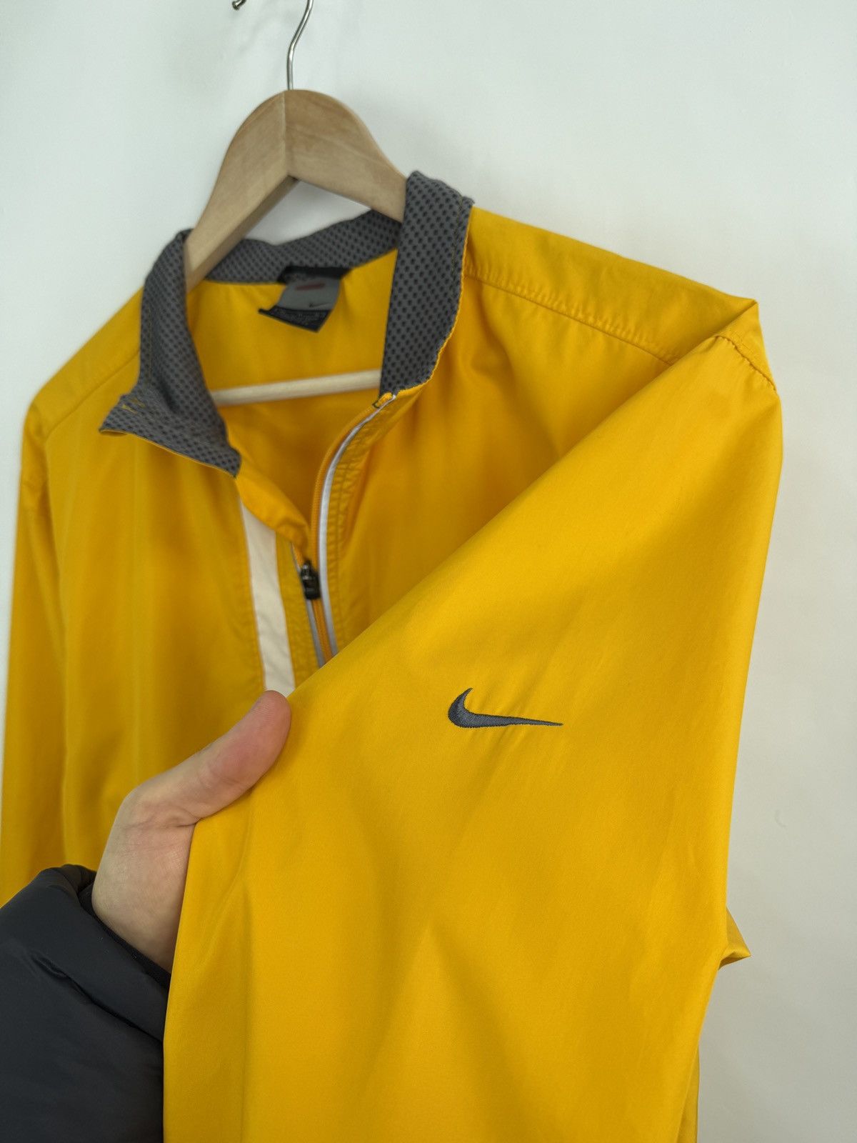 Nike 🇺🇸 Vintage 90s Nike Clima Fit Jacket Rare TN Shox Retro Size US M / EU 48-50 / 2 - 2 Thumbnail