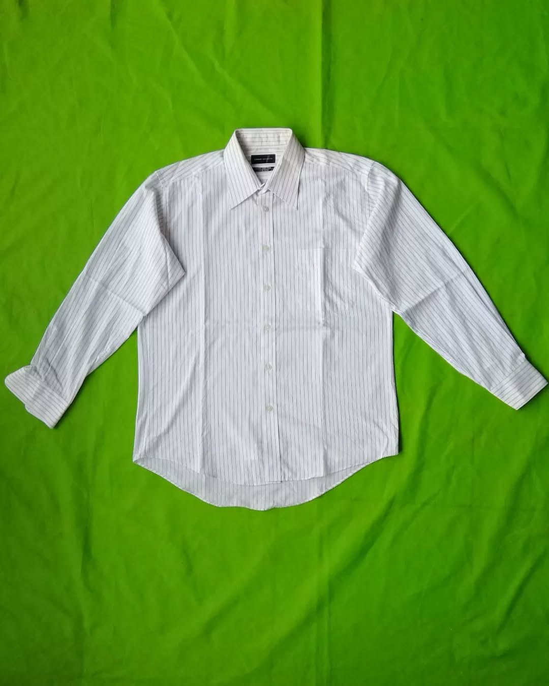 Designer × Japanese Brand × Kansai Yamamoto Kansai Yamamoto Striped Stained Longsleeve Shirt Size US L / EU 52-54 / 3 - 2 Thumbnail