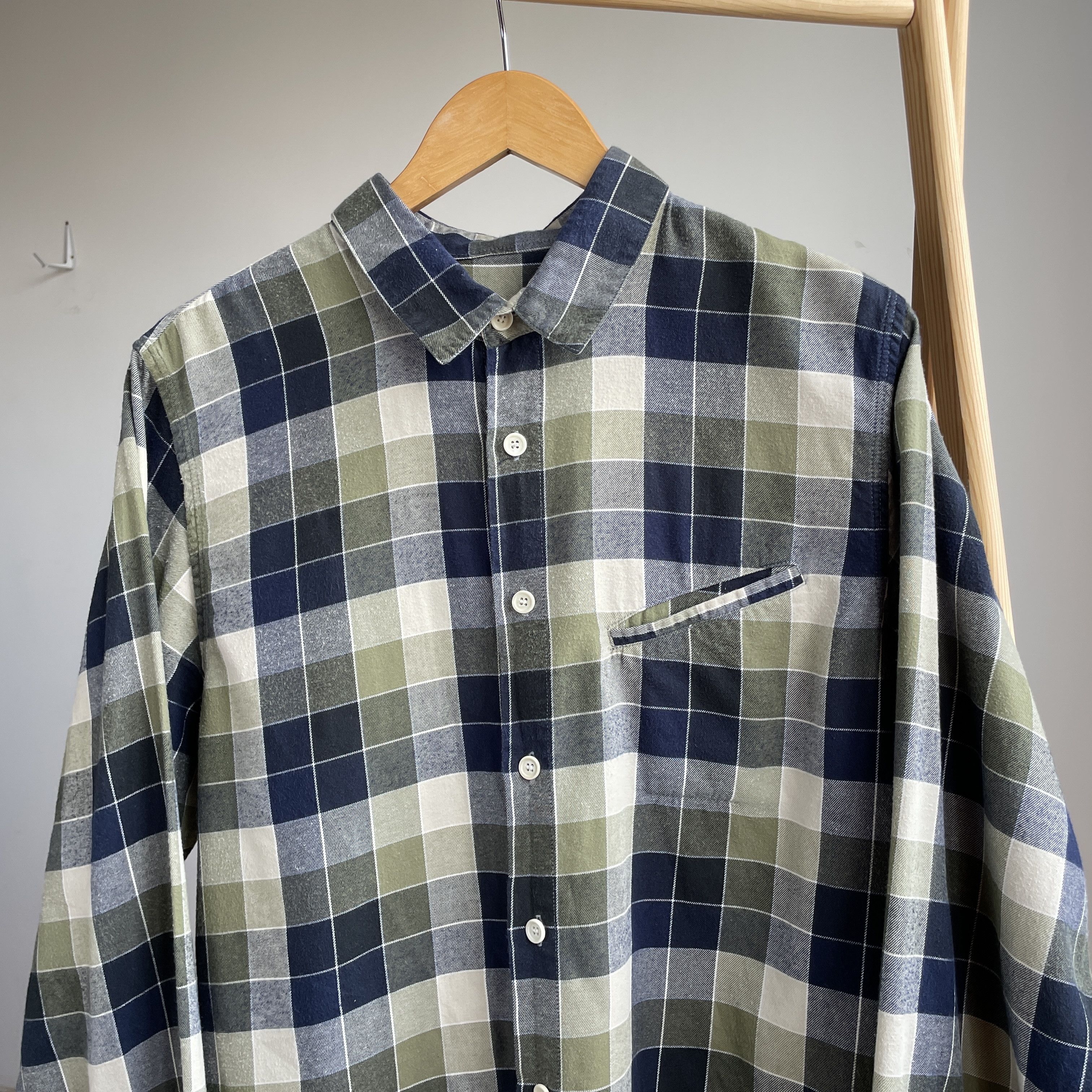 Folk Folk Check Flannel Shirt Size 4 Size US L / EU 52-54 / 3 - 3 Thumbnail