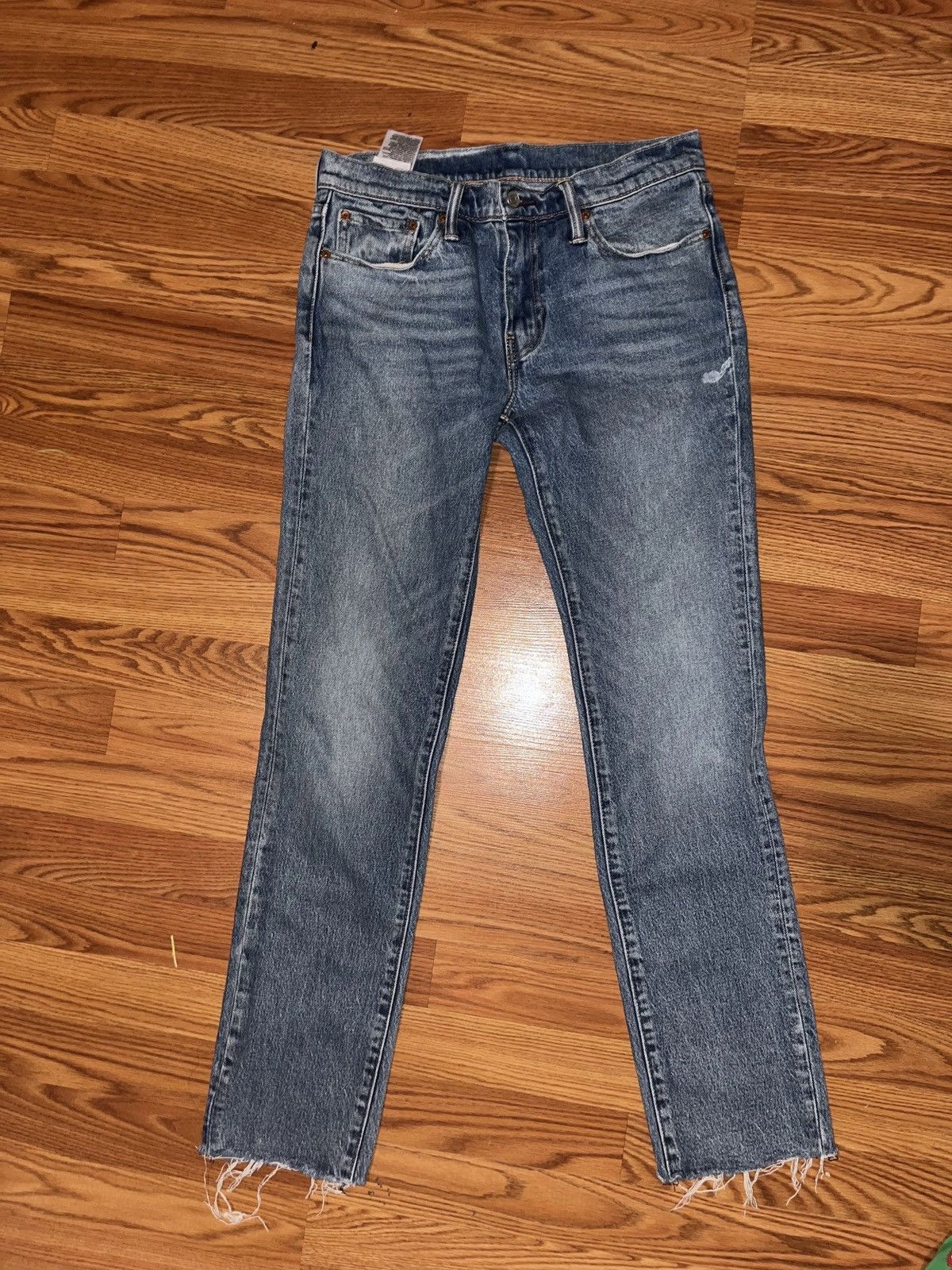 Levi's × Levi's Made & Crafted × Levi's Vintage Clothing Vtg 511 Custom Levi’s Orange Tab Denim Jeans Size US 32 / EU 48 - 4 Thumbnail