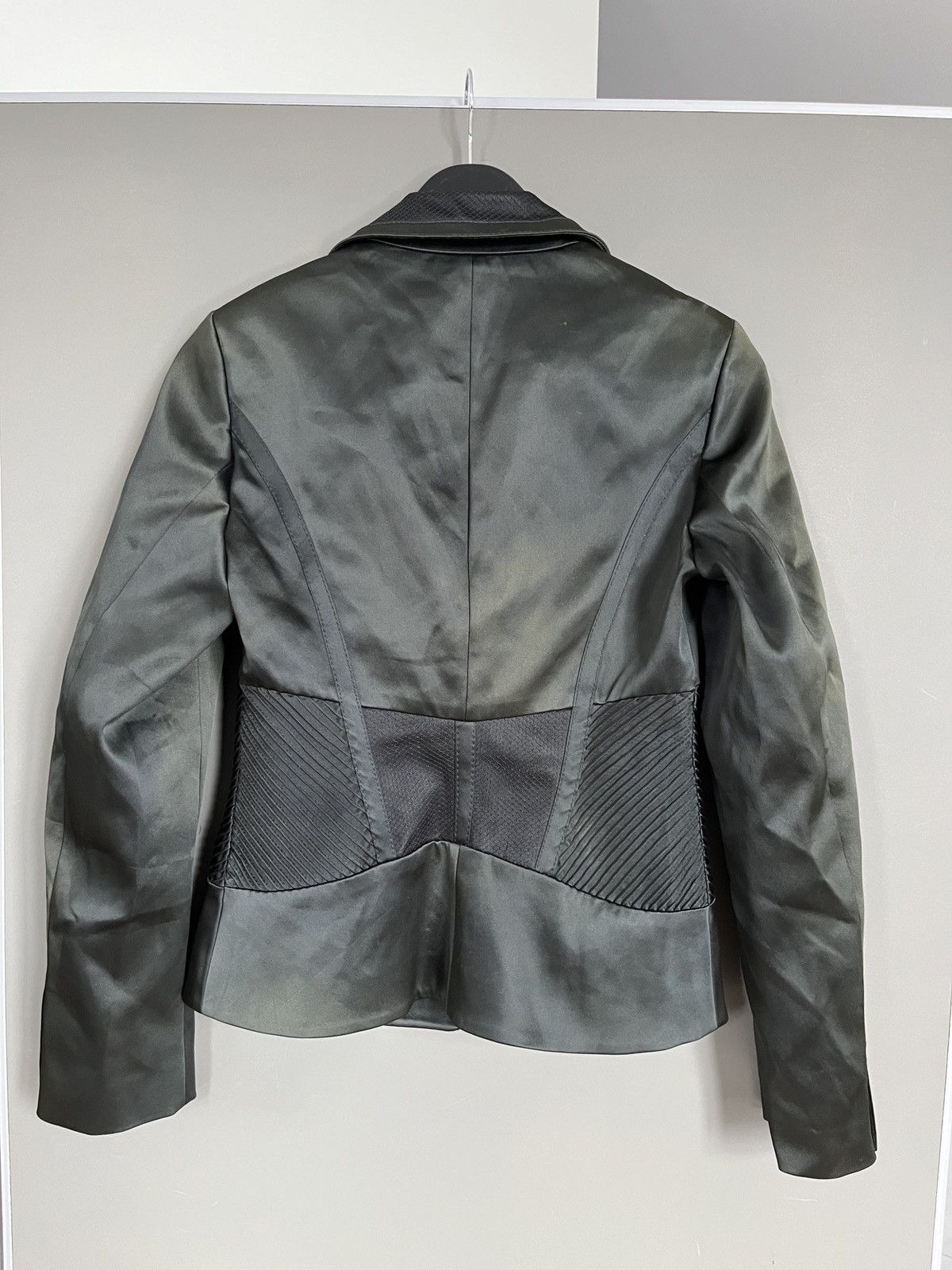 Karen Millen Karen Millen Gradient Green Blazer Jacket Size M / US 6-8 / IT 42-44 - 11 Thumbnail