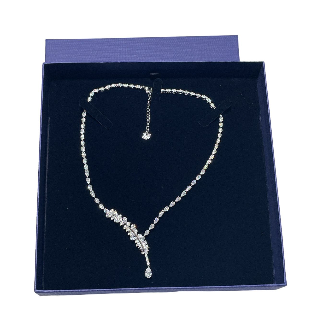 Swarovski Swarovski Nice Necklace White Rhodium Plated New Size ONE SIZE - 2 Thumbnail