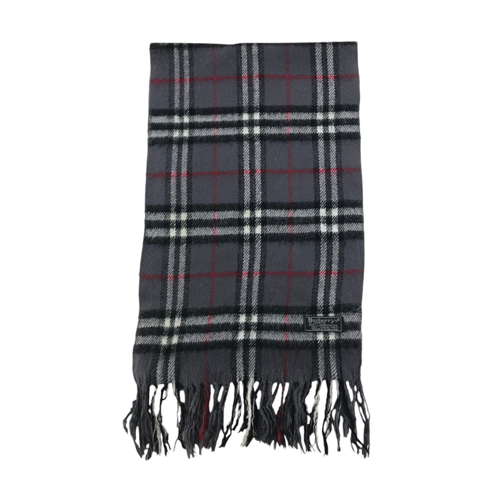 Burberry × Vintage Burberry Scarf / Muffler / Neckwear - WW2668 Size ONE SIZE - 2 Thumbnail
