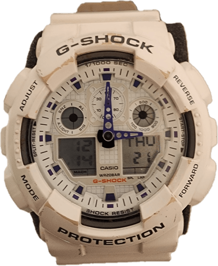 Casio × G Shock White g shock ga100 Size ONE SIZE - 1 Thumbnail