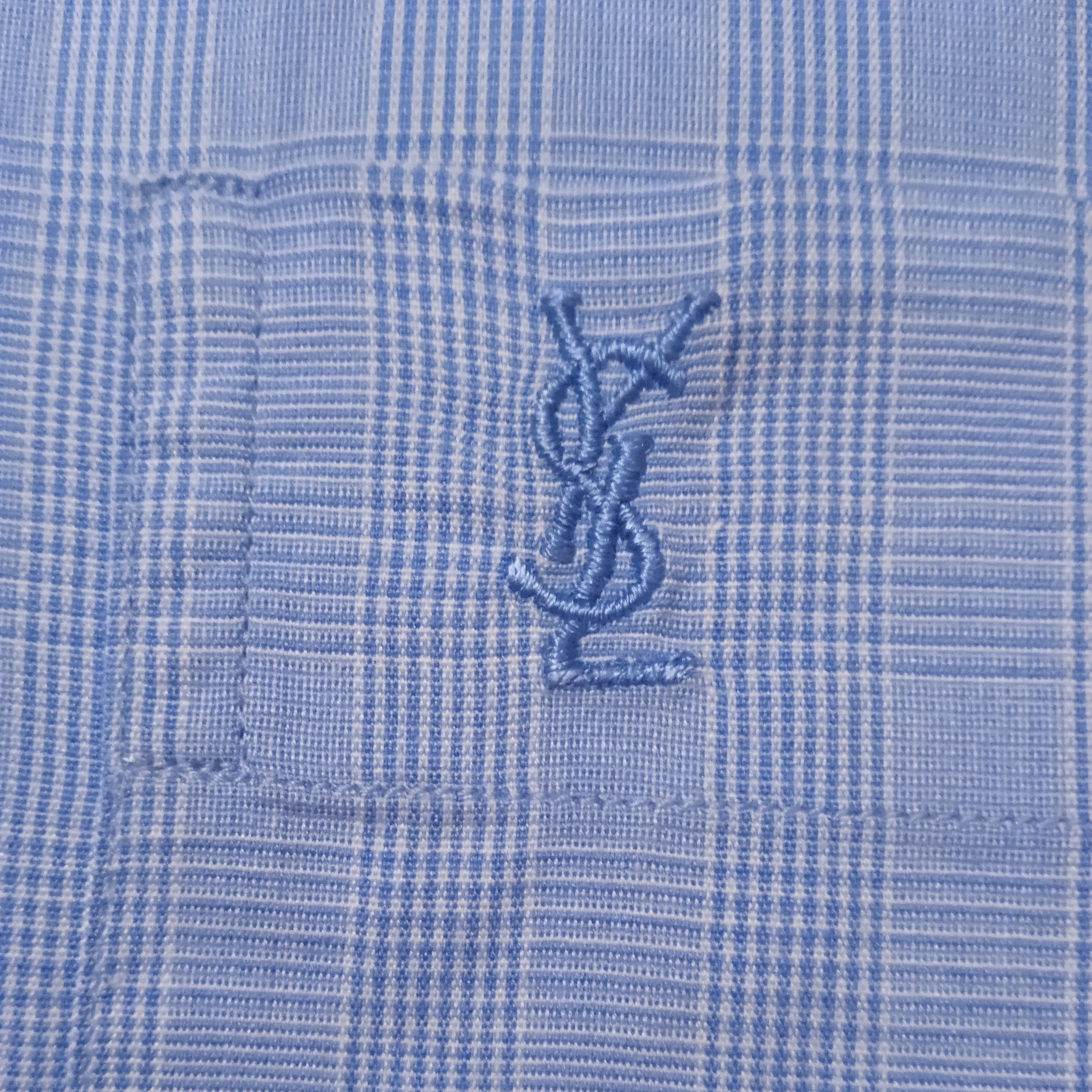 Yves Saint Laurent YSL Shirt With Embroidery Size US XL / EU 56 / 4 - 3 Thumbnail