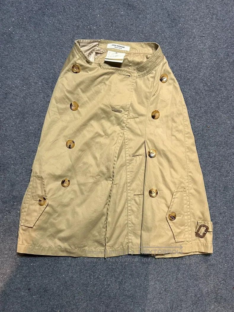 Junya Watanabe Junya Watanabe size M Trench Coat Deconstructed Skirt Size 22" - 3 Thumbnail