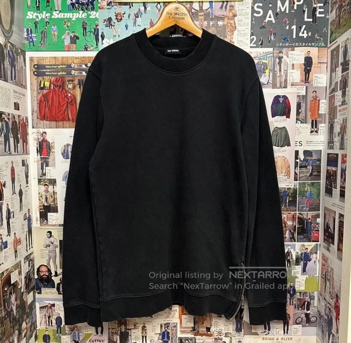 Raf Simons Raf Simons Archive Printed Zip Sweatshirt. Size US L / EU 52-54 / 3 - 4 Thumbnail