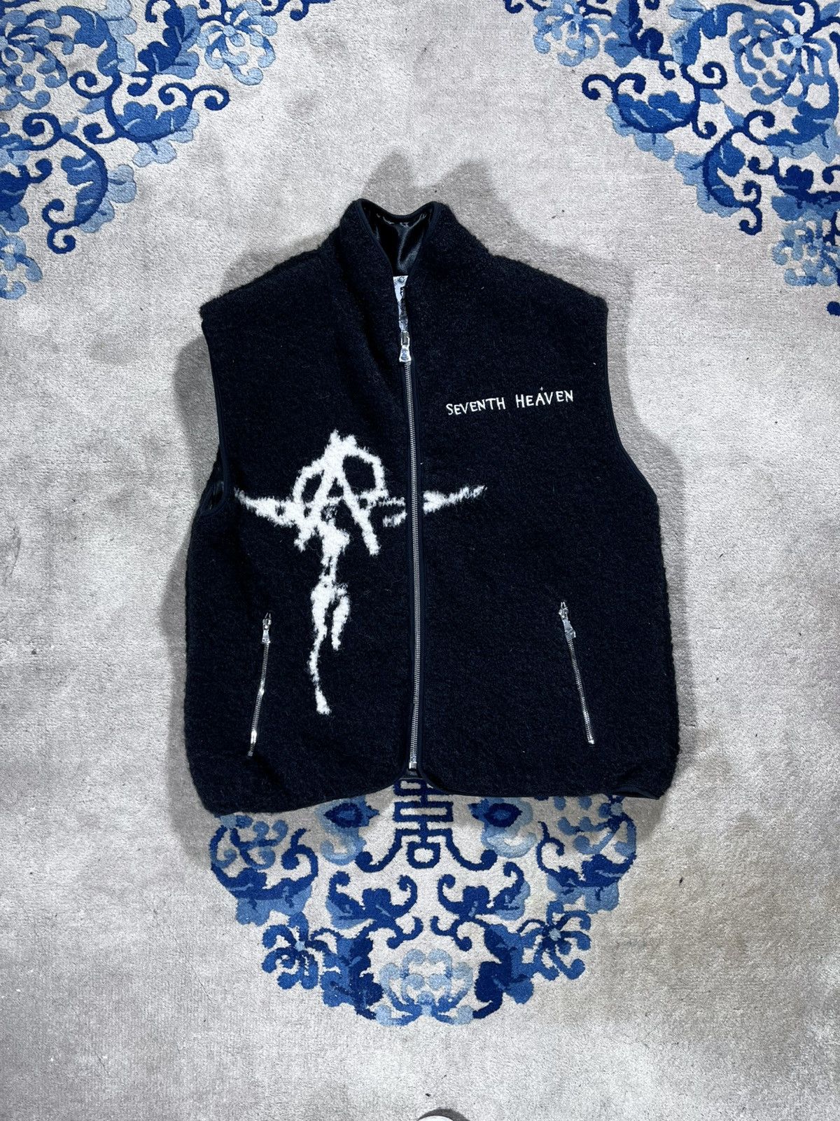 Seventh Heaven Seventh Heaven Anarchy Alpaca Fleece Vest Size US M / EU 48-50 / 2 - 1 Thumbnail