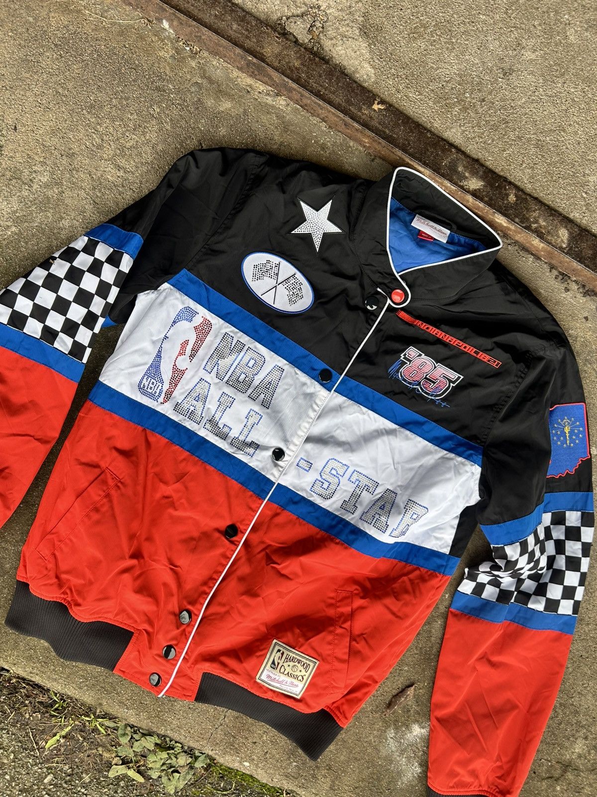 Mitchell & Ness × NBA Vintage rare Mitchell and Ness X NBA 35th anniversary Jacket Size US S / EU 44-46 / 1 - 1 Thumbnail