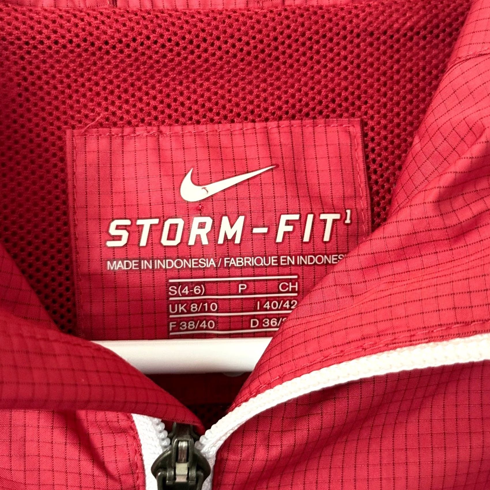 Nike Nike Stanford Storm-Fit Cardinal Red Water Repellant Track Zipper Jacket Small Womens Size S / US 4 / IT 40 - 2 Thumbnail