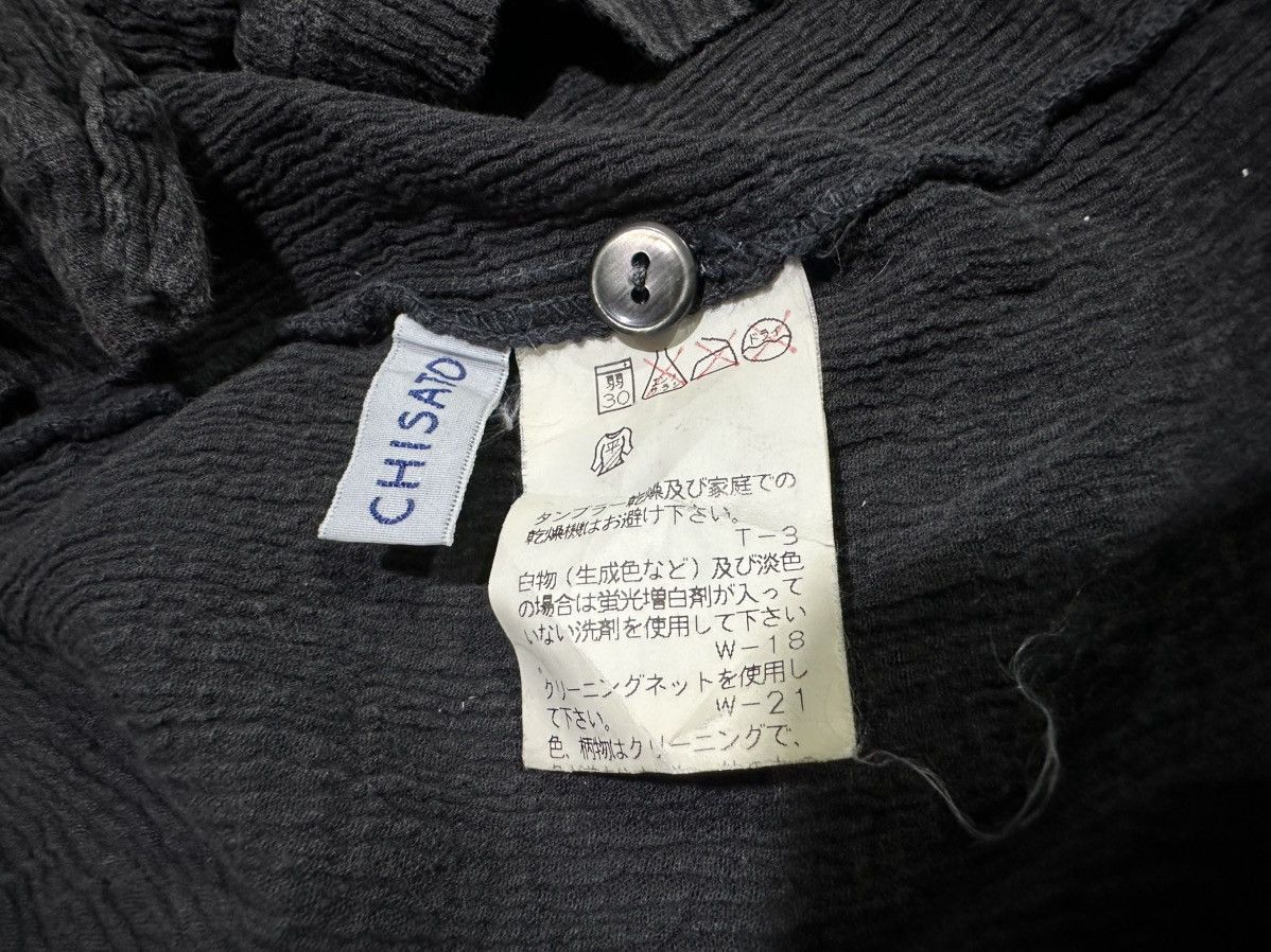 Issey Miyake 🔥Vintage Tsumori Chisato Issey Miyake Pleated Wrinkled Shirt Size M / US 6-8 / IT 42-44 - 9 Thumbnail