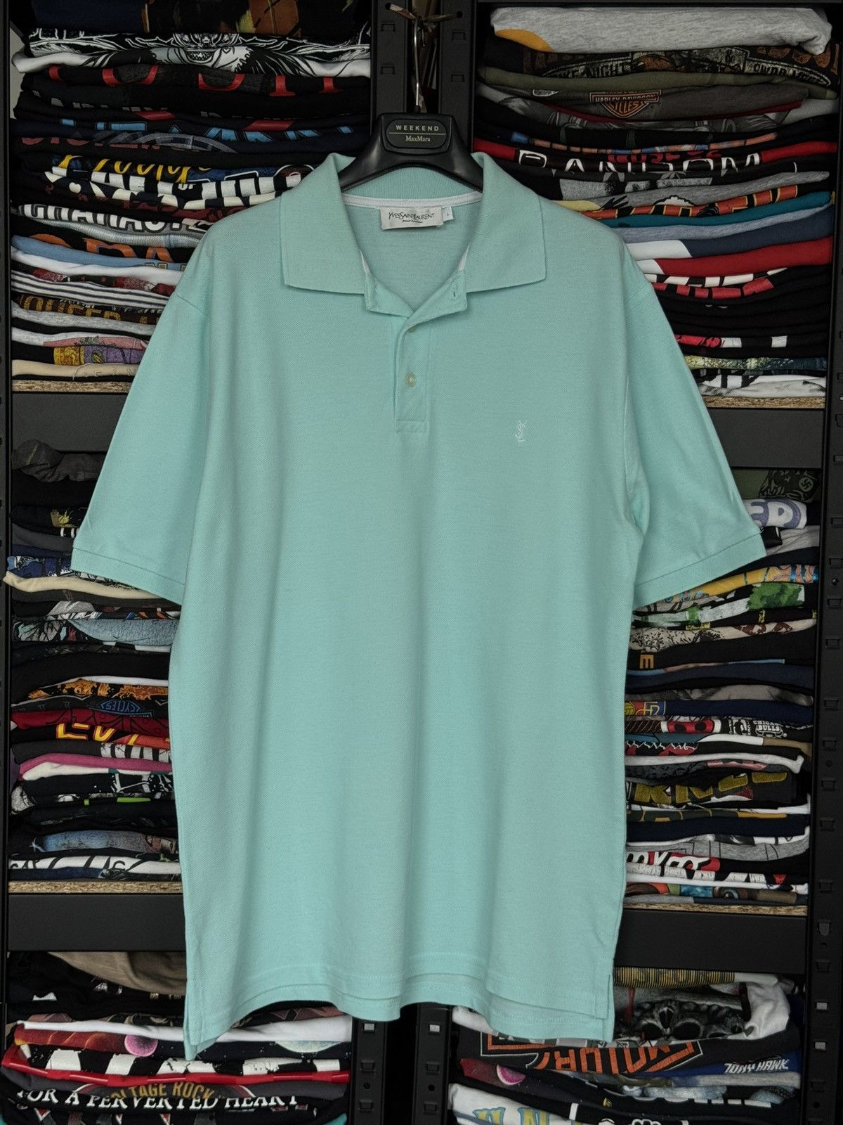 Yves Saint Laurent Vintage Yves Saint Laurent luxury tee Size US L / EU 52-54 / 3 - 1 Thumbnail