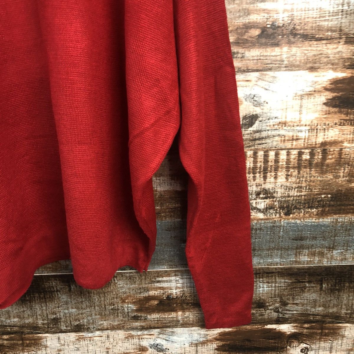 Homespun Knitwear × Japanese Brand Freaks Store Red palin Knitwear #A1858 Size M / US 6-8 / IT 42-44 - 8 Thumbnail