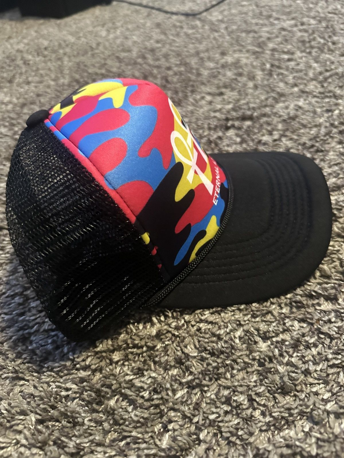 Other csa.worldwide Eternal lyfe Trucker Hat Multi Color One Size Size ONE SIZE - 3 Thumbnail
